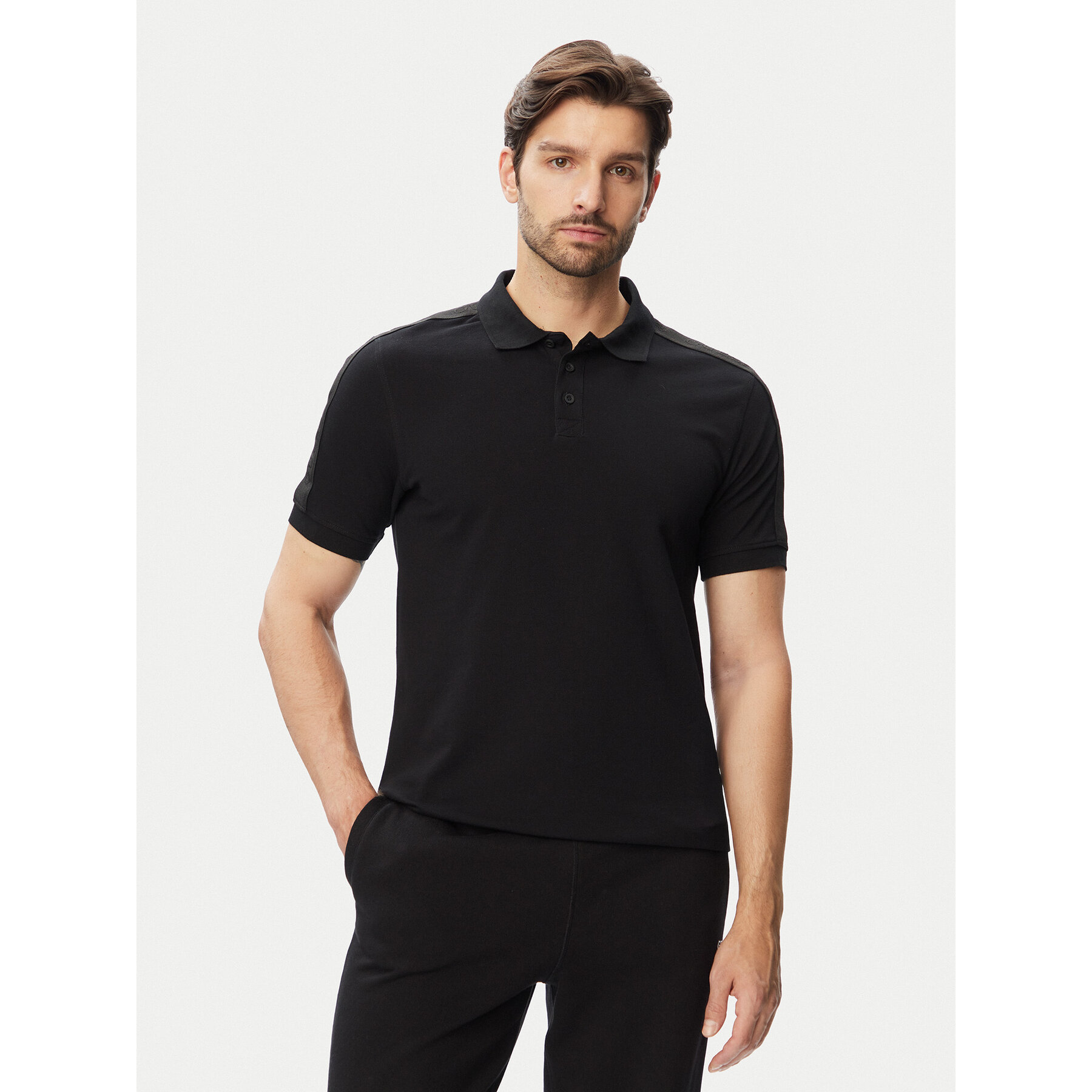 Guess Polo Z6YP03 K4967 Crna Regular Fit