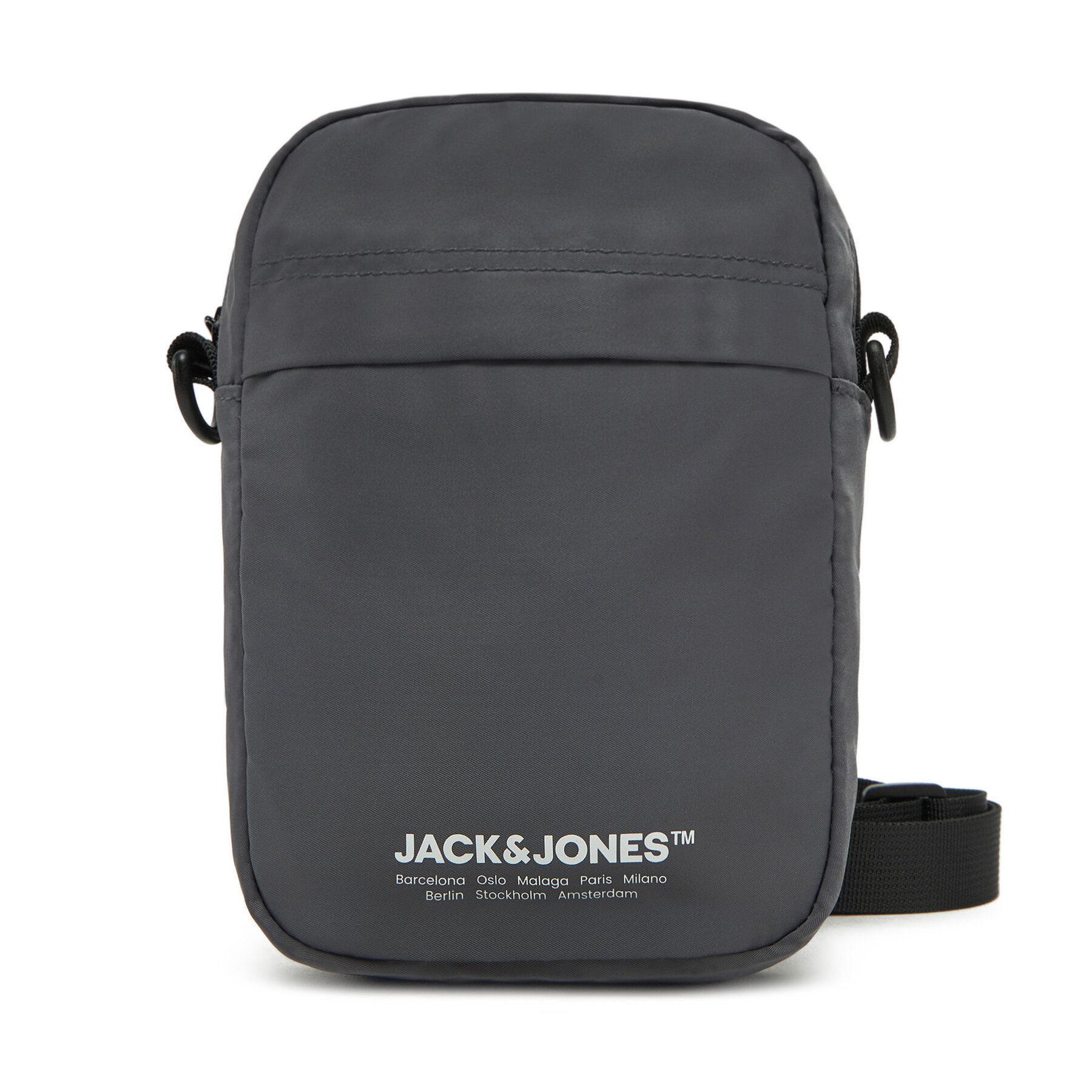 Umhängetasche Jack&Jones 12269919 Grau, Größe OS