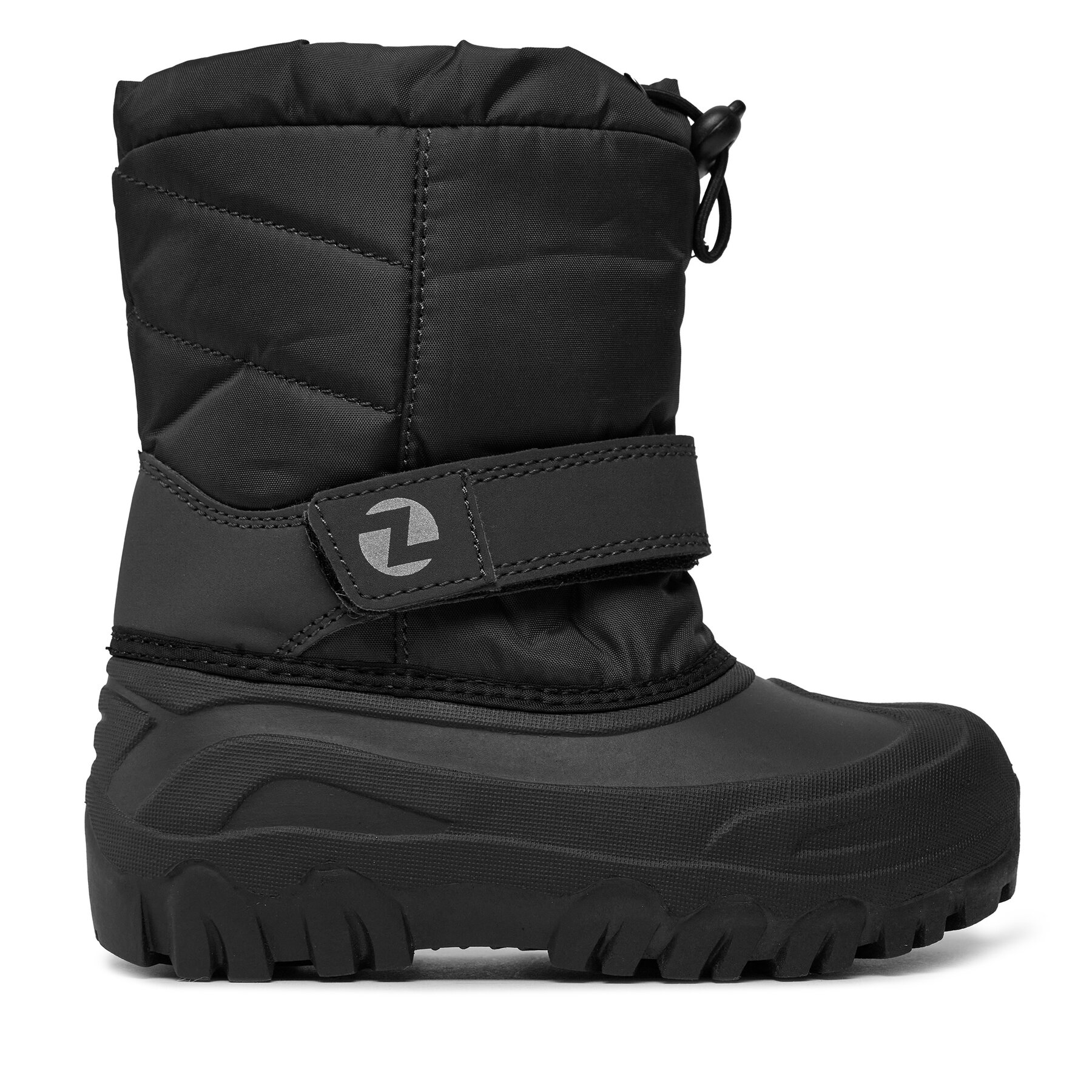 Chlapec Snehule ZigZag, Rozmer: 34, Čierna, Wanoha Kids Snowboot Z234186