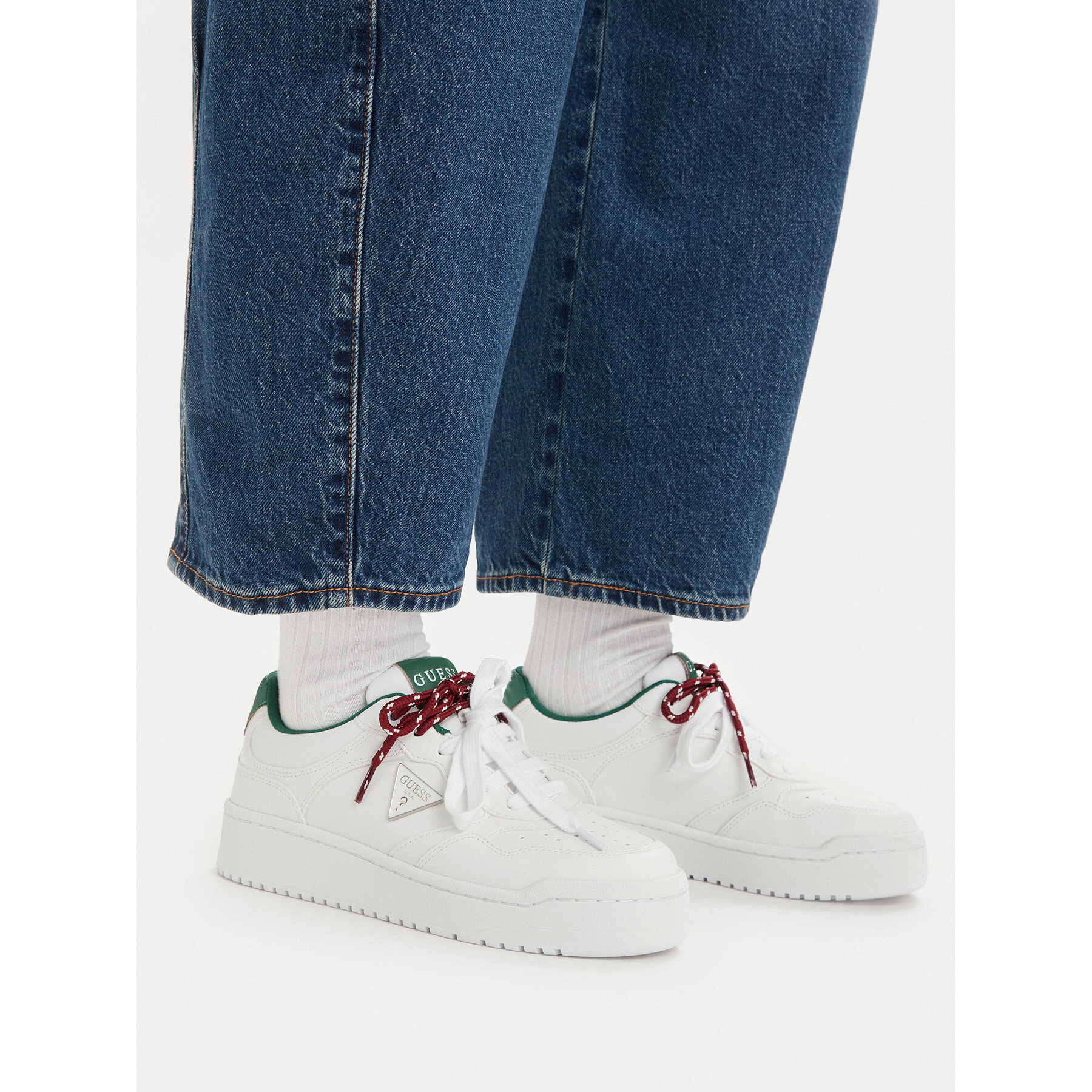 Sneakers Guess FLJM12 ELE12 Alb