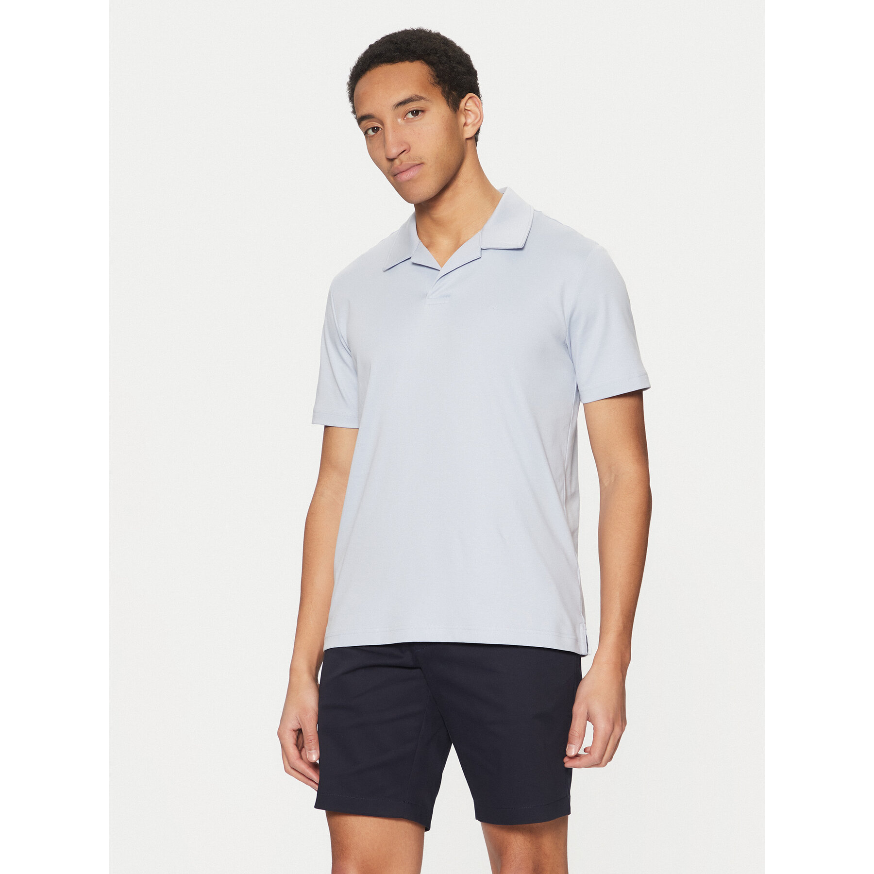 Calvin Klein Polo K10K114133 Blu Regular Fit
