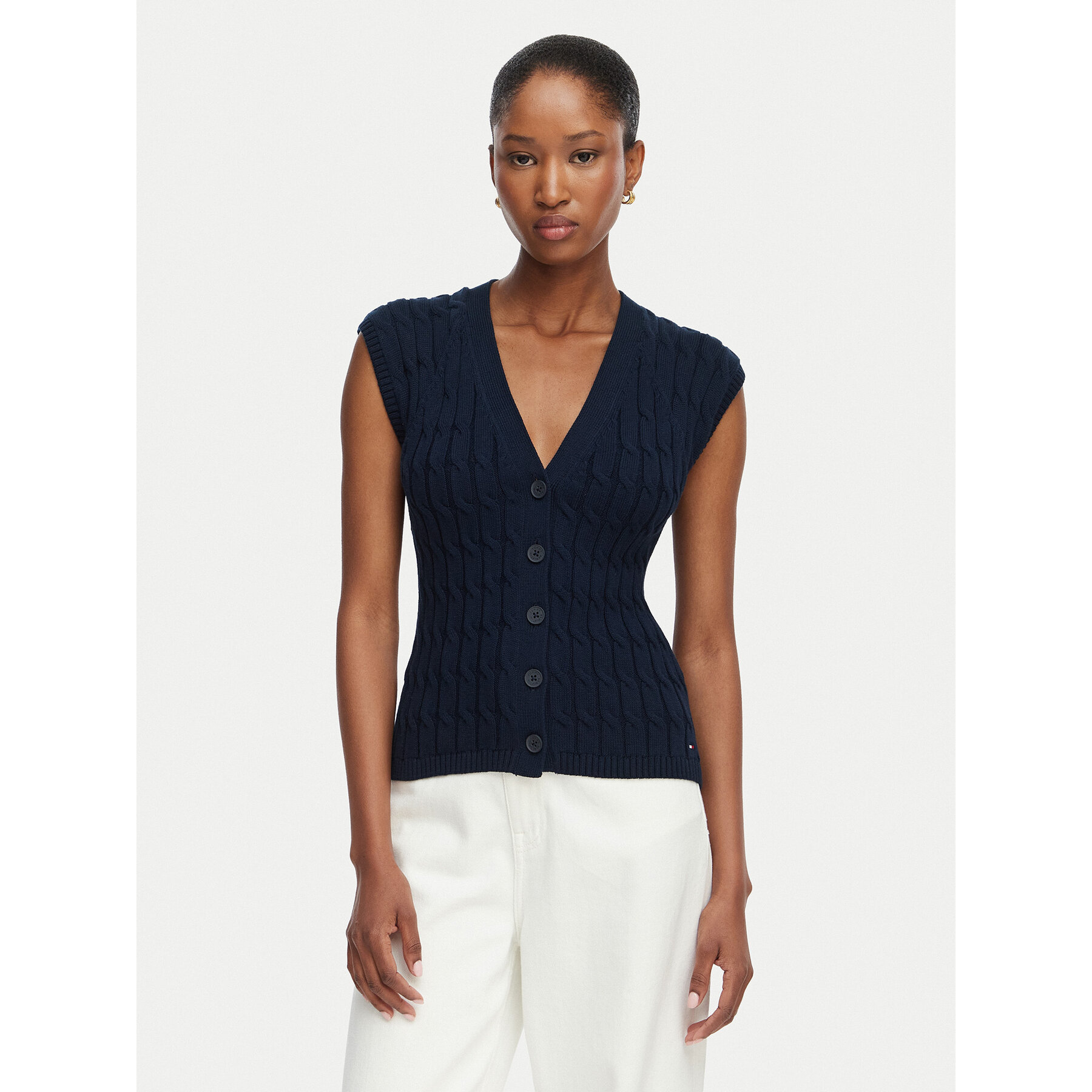 TOMMY HILFIGER Gilet  dunkelblau | M