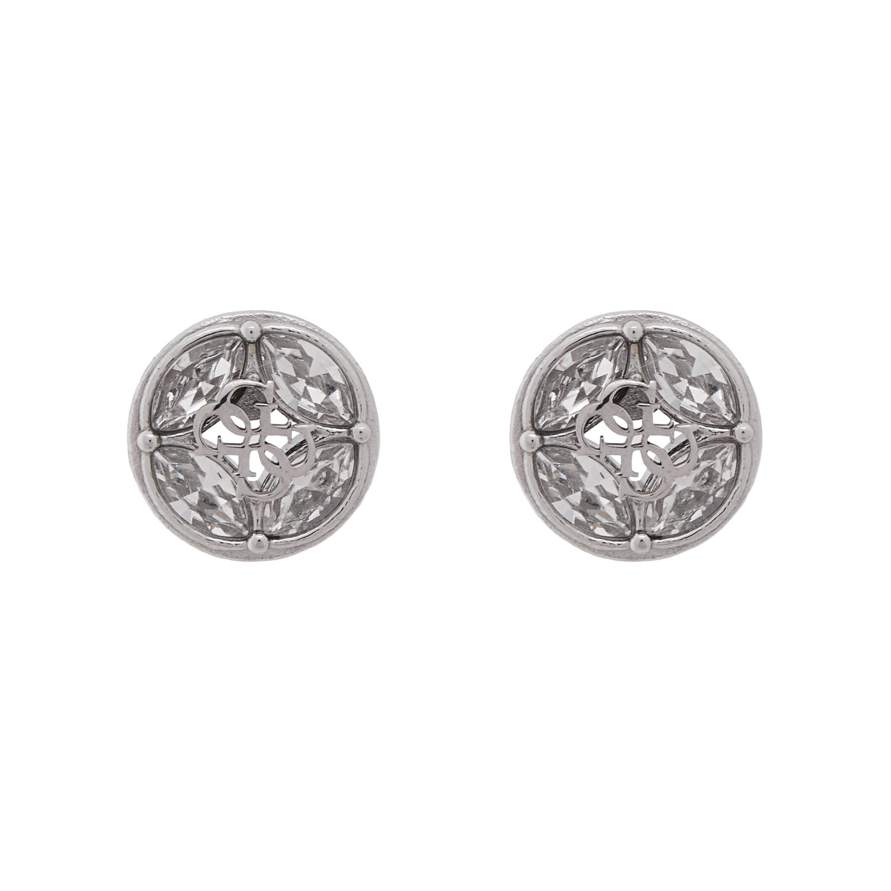 Auskarai Guess JUBE06 395JW Sidabrinė
