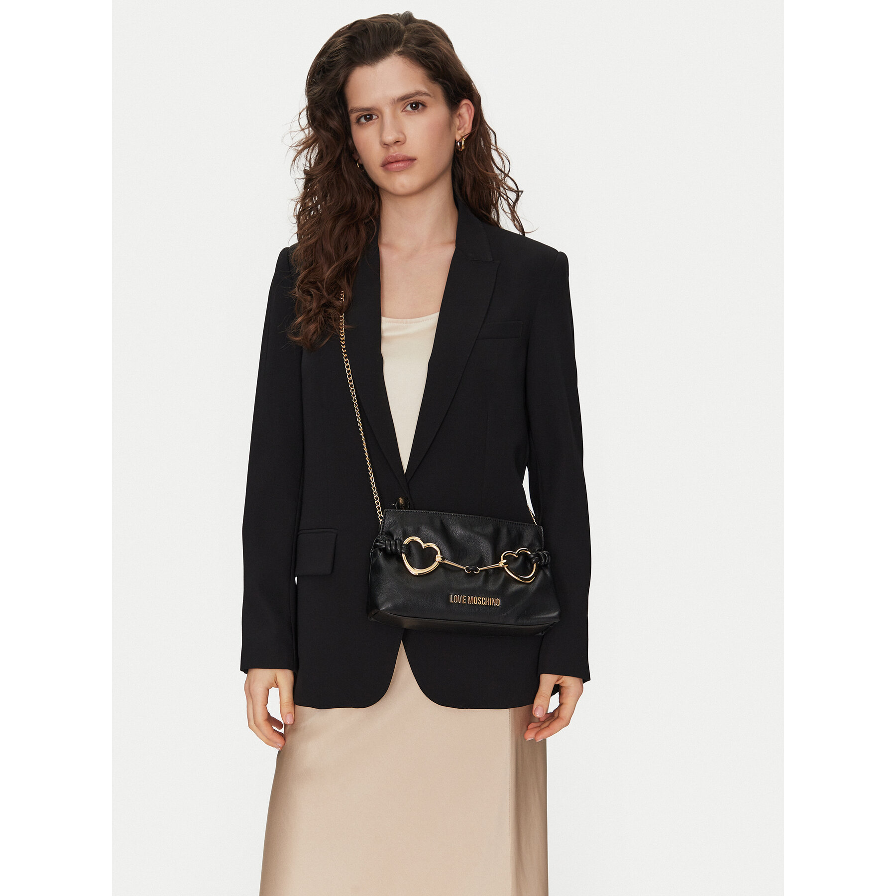 Τσάντα LOVE MOSCHINO JC4034PP1MLB0000 Μαύρο