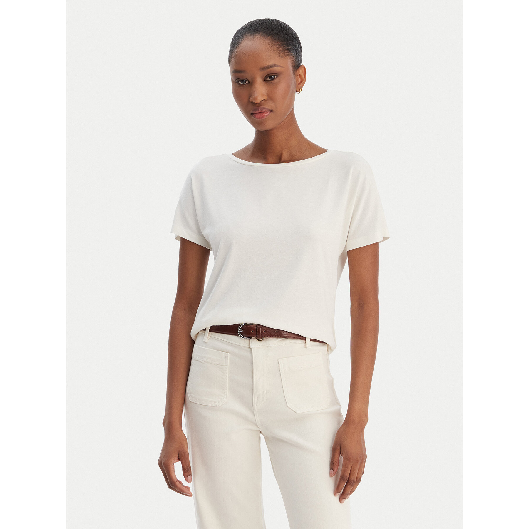Marella Majica Emme by Marella Fervida 2615971021 Kremna Regular Fit