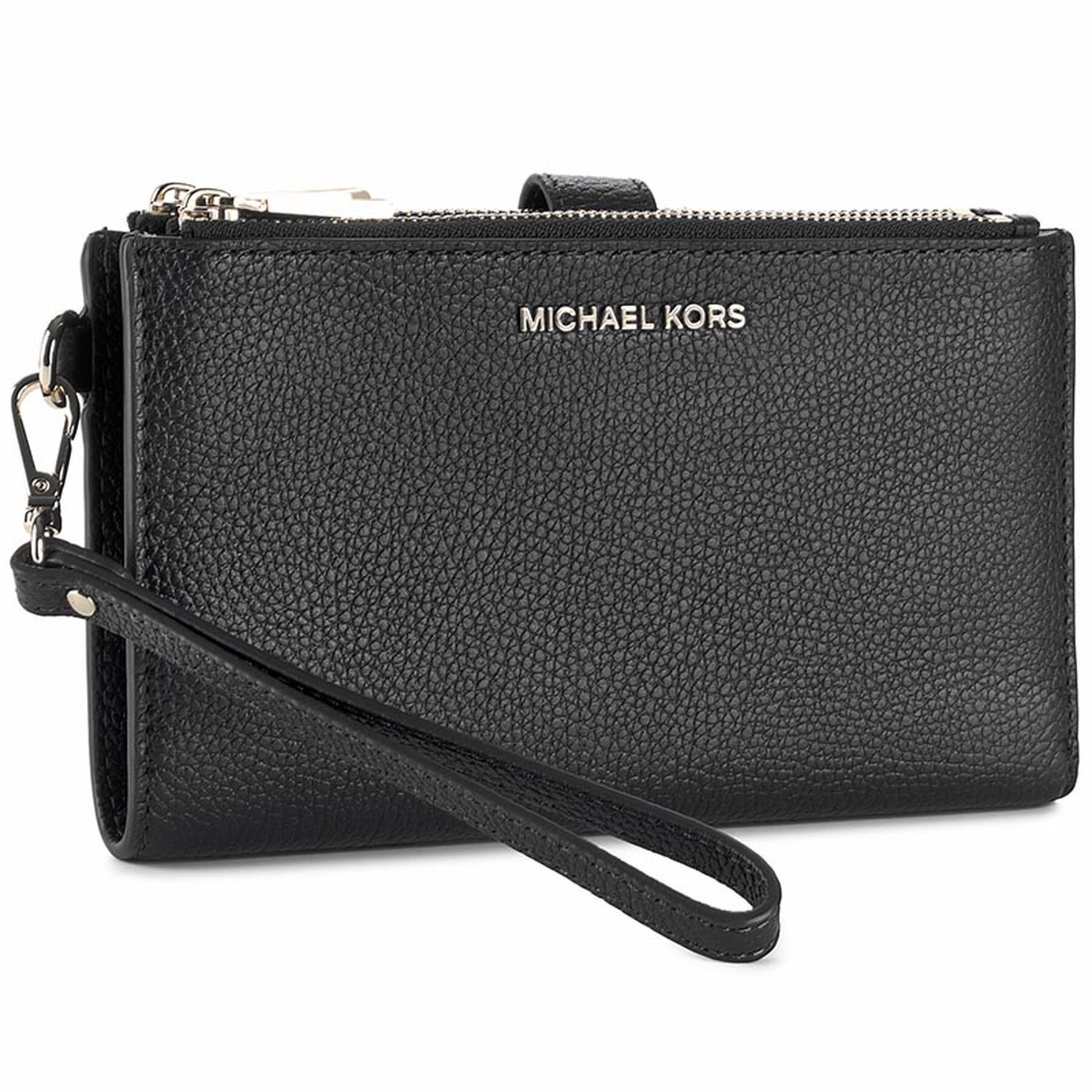 Duży Portfel Damski MICHAEL Michael Kors Czarny Wristlets 32T7GAFW4L