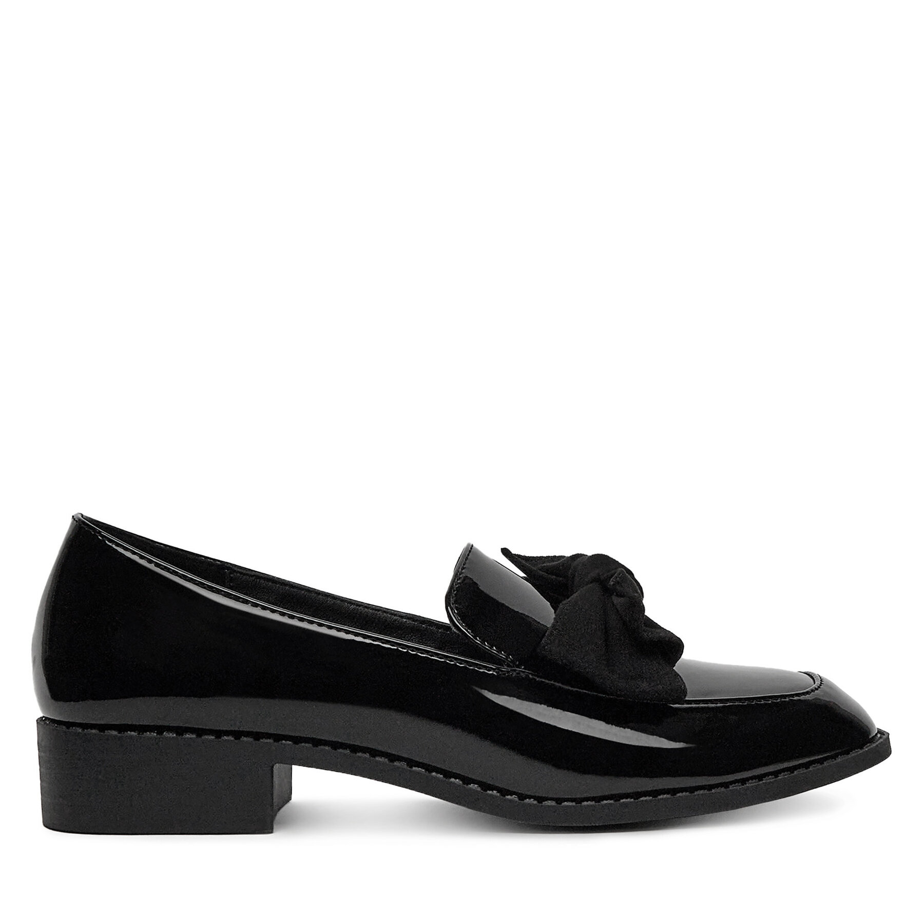 Loafers DeeZee SQ873-1-BLACK PAT Čierna