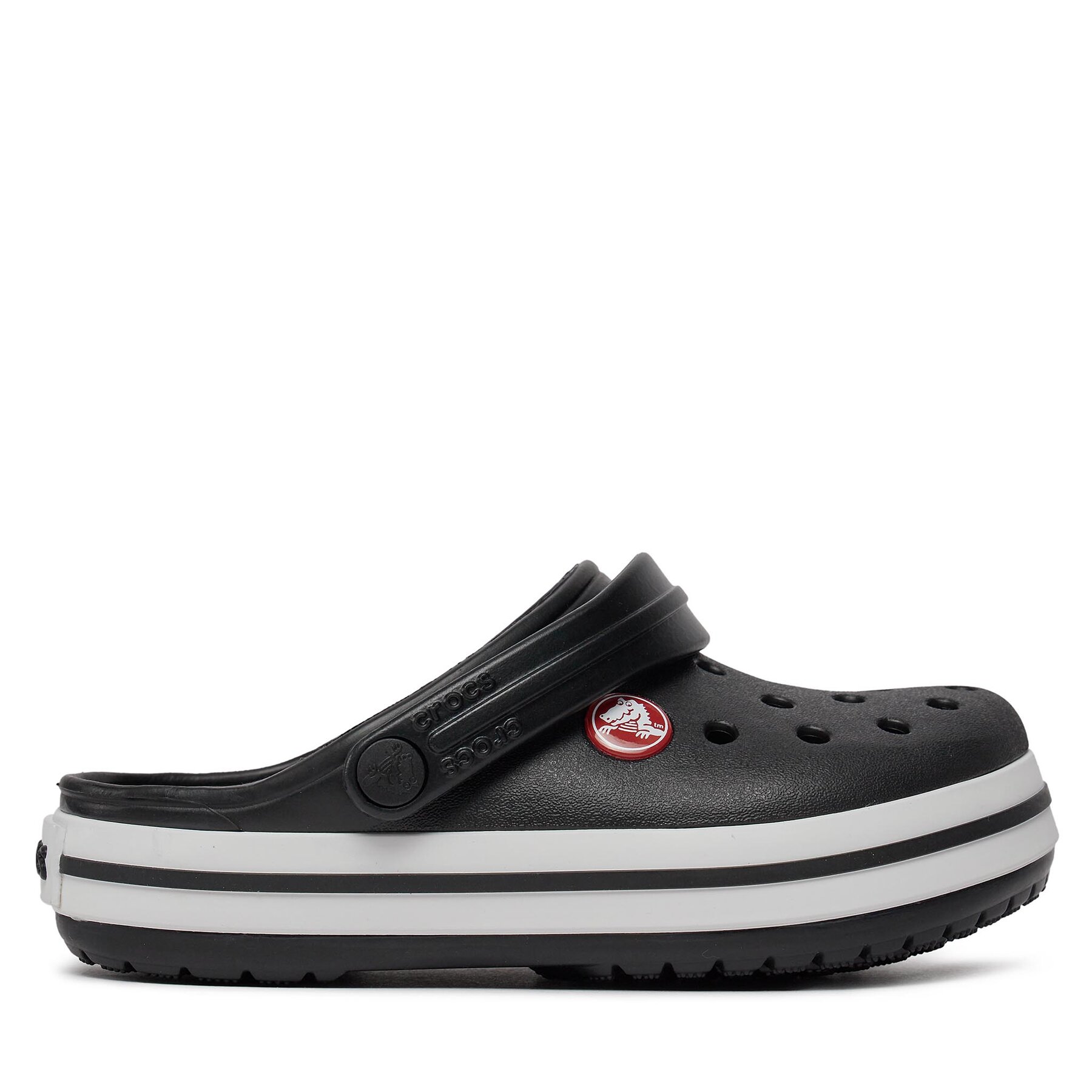 Dziecięce Klapki Crocs, Rozmiar 33-34 Czarny Crocs Crocband Kids Clog 207006