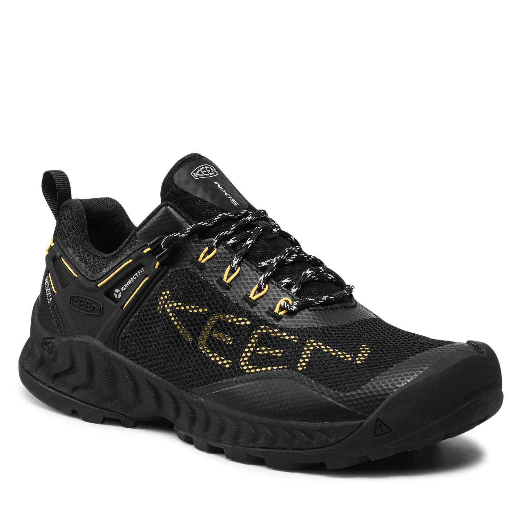 Trekkings Keen Nxis Evo Wp 1025910 Black/Keen Yellow 1025910 imagine noua
