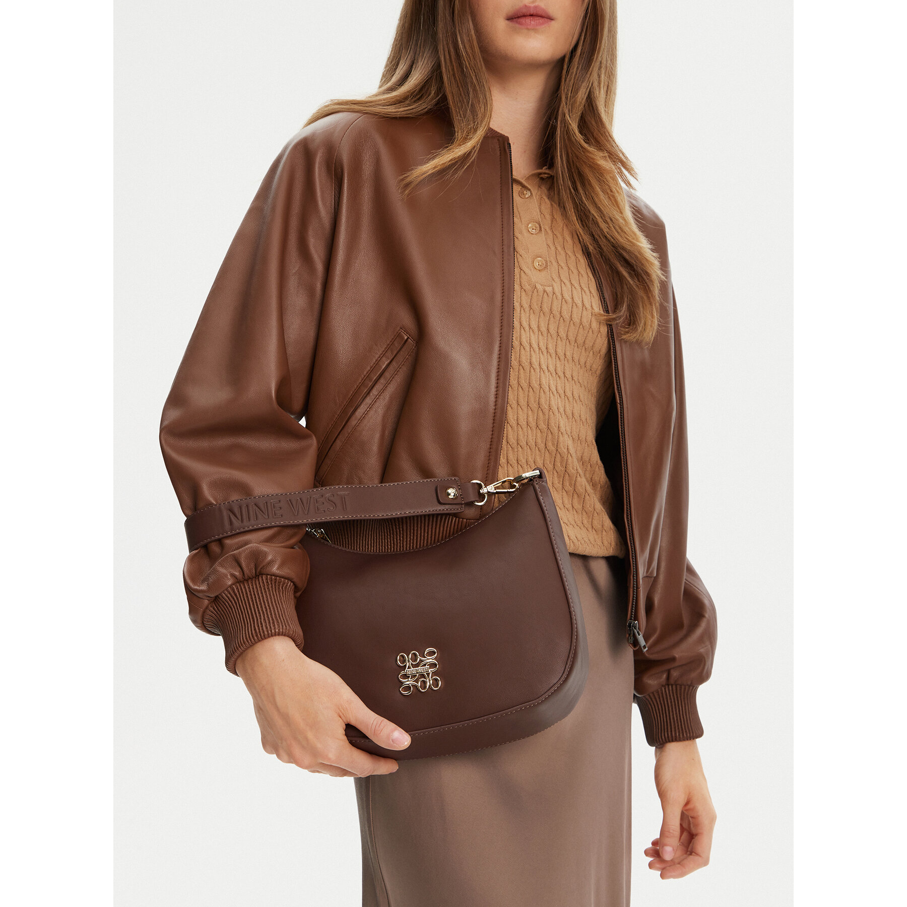 Borsetta Nine West CEO-NANCY-H241690 Marrone