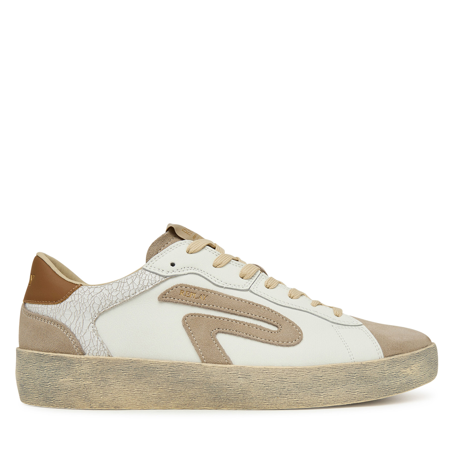 Sneakers REPLAY GMZA9 .000.C0200L Alb