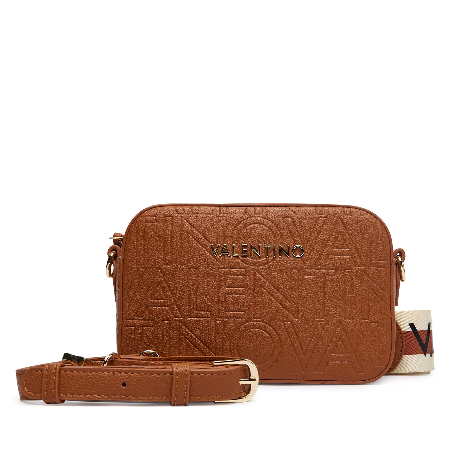 Geantă Valentino Pansy VBS8PG15 Maro