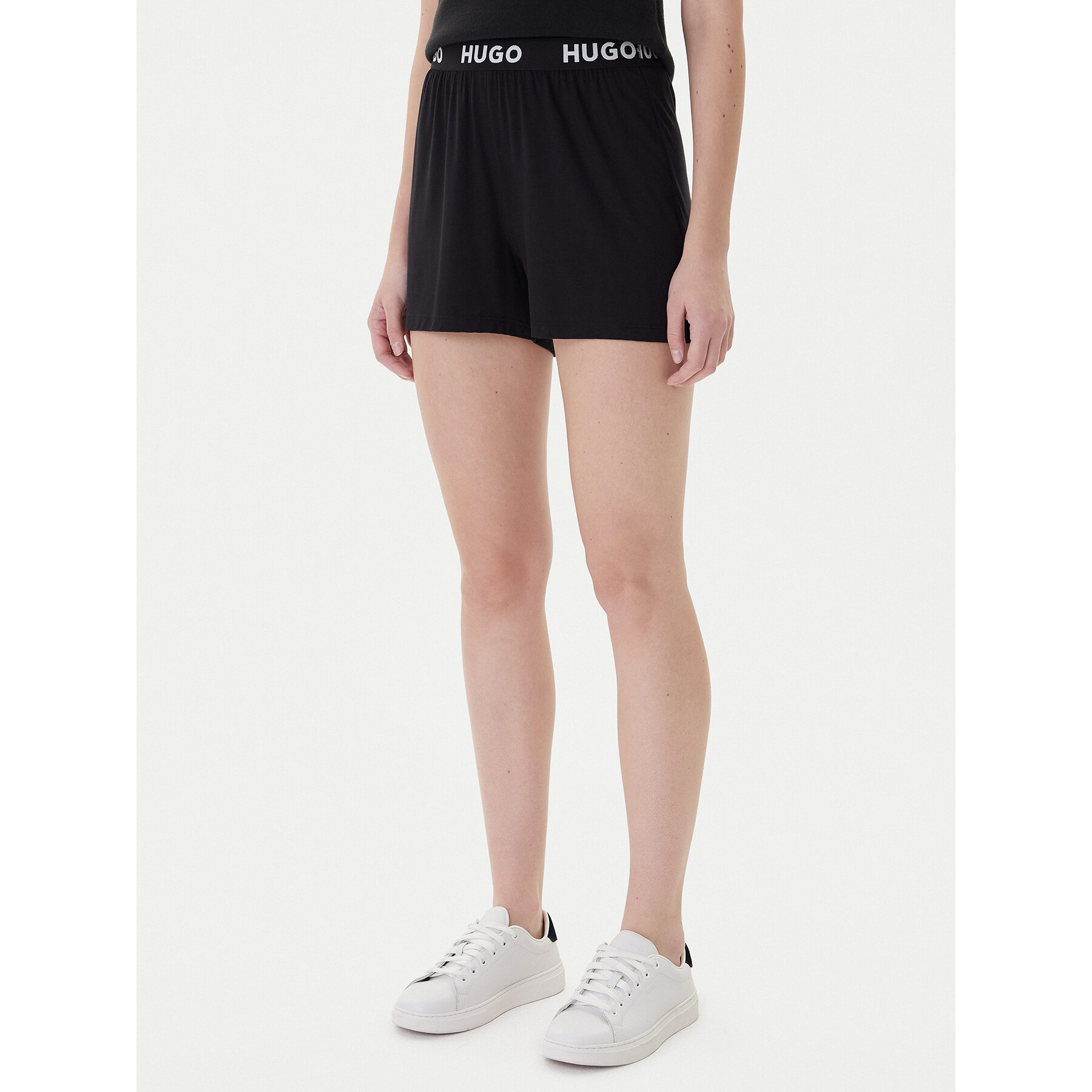 Hugo Rövid pizsama nadrág Unite 50490704 Fekete Relaxed Fit