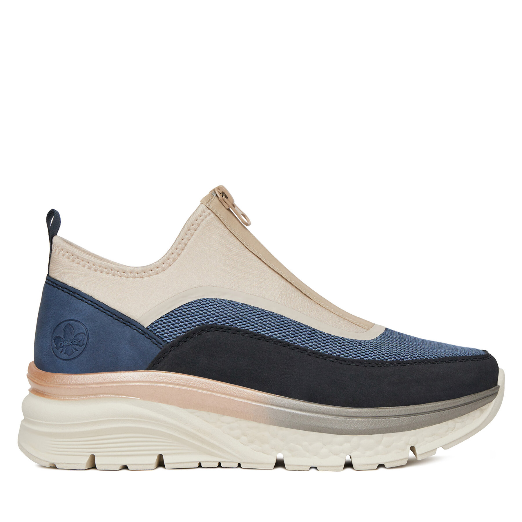 Sneakers Rieker 48053-14 Blu scuro