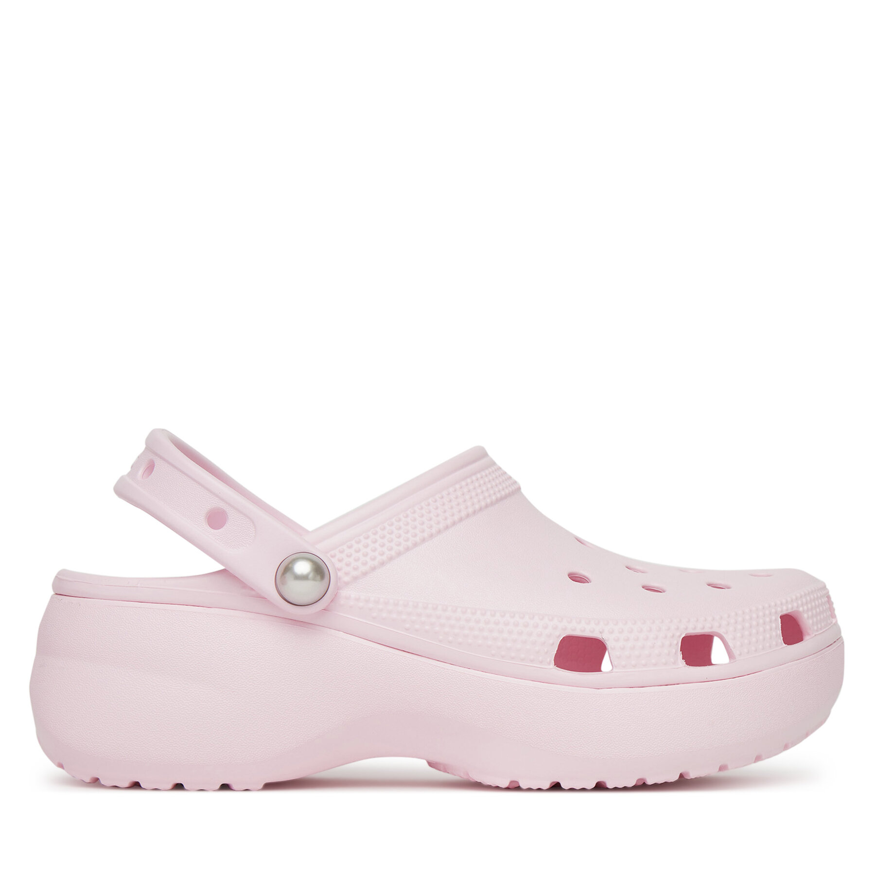 Dámske Šľapky Crocs, Rozmer: 36_37, Ružová, Classic Platform Pearl Clog 211231