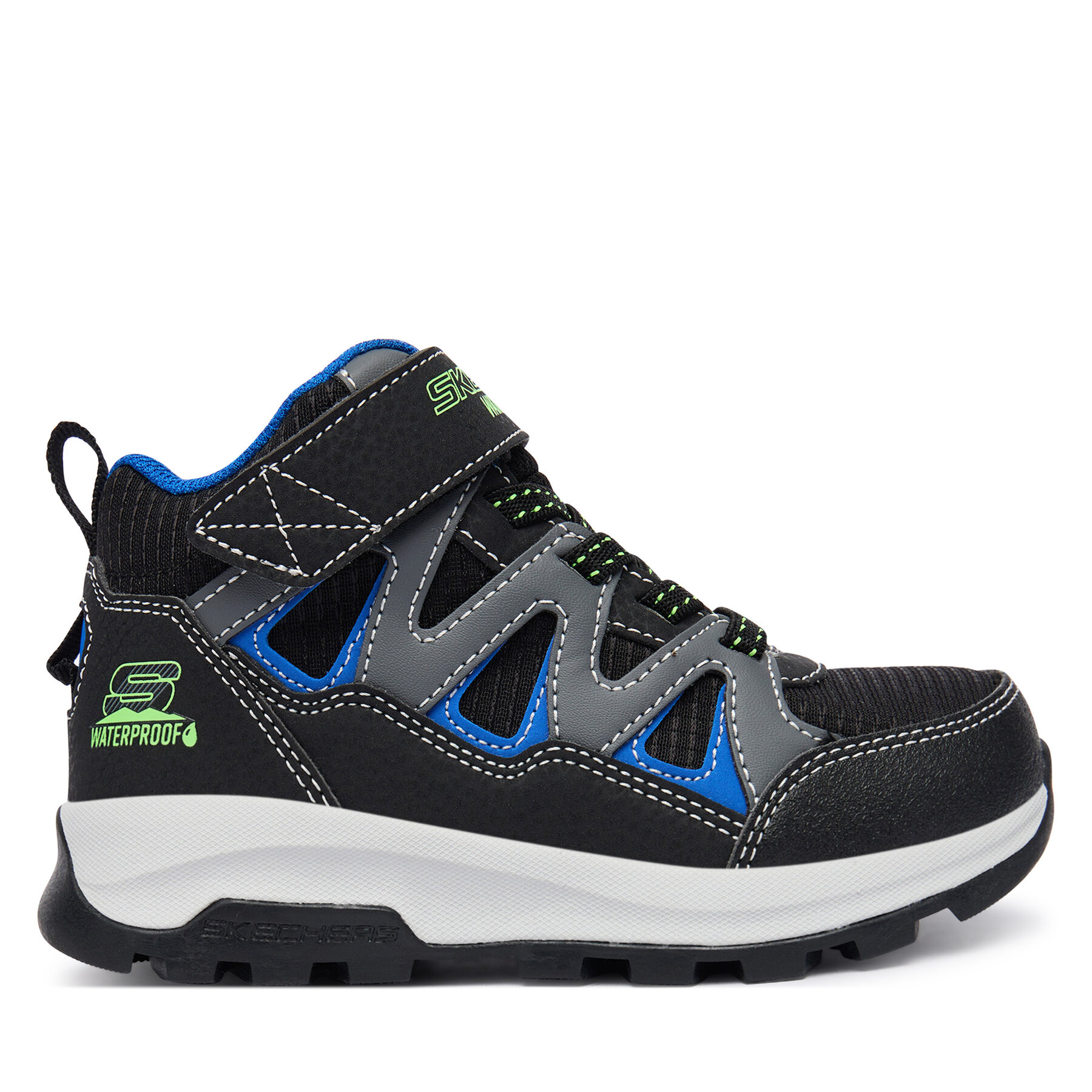 Šnurovacia obuv Skechers Storm Blazer 406377L BKBL Čierna