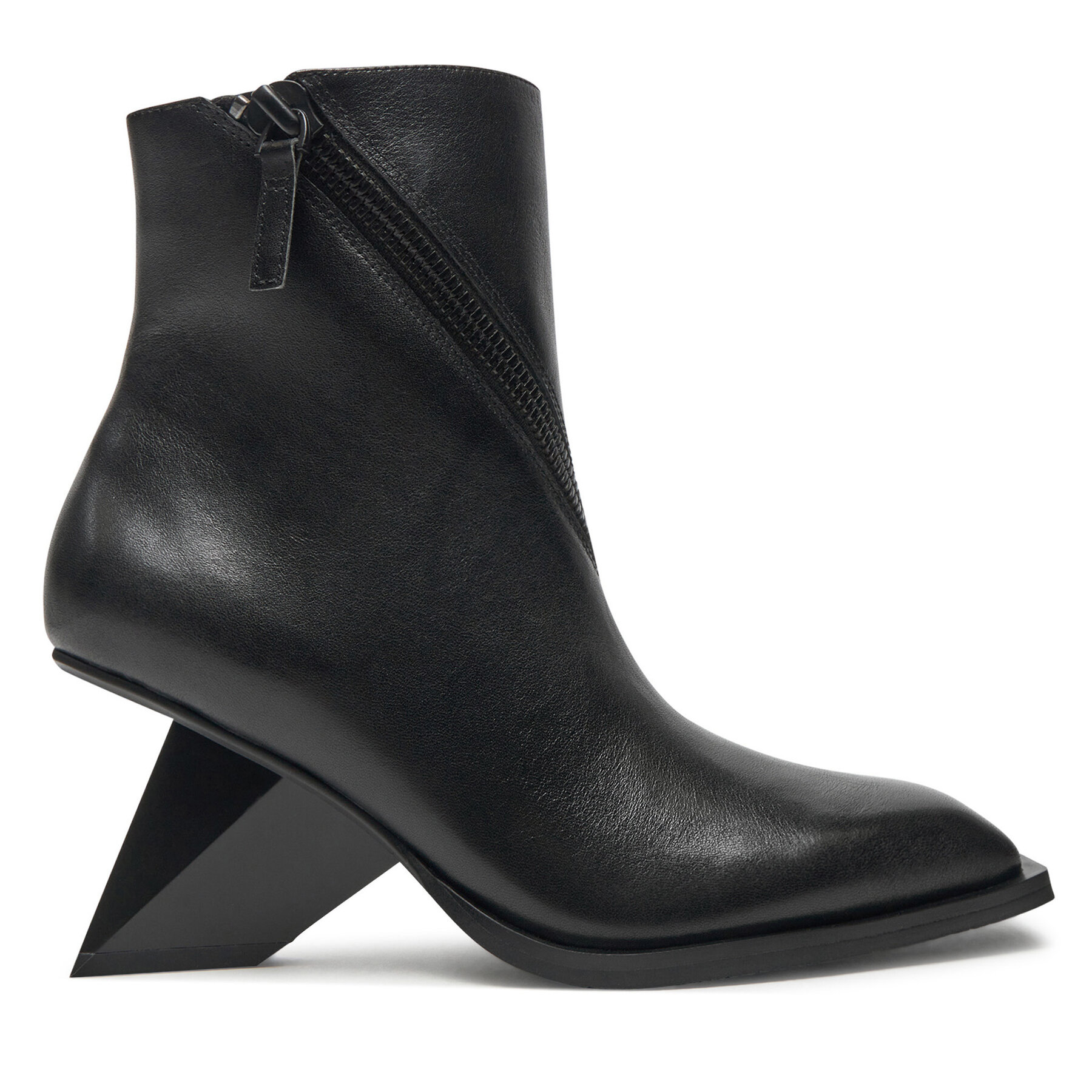 Dámske Členková obuv United Nude, Rozmer: 37, Čierna, Rockit Zip Bootie 1086501192
