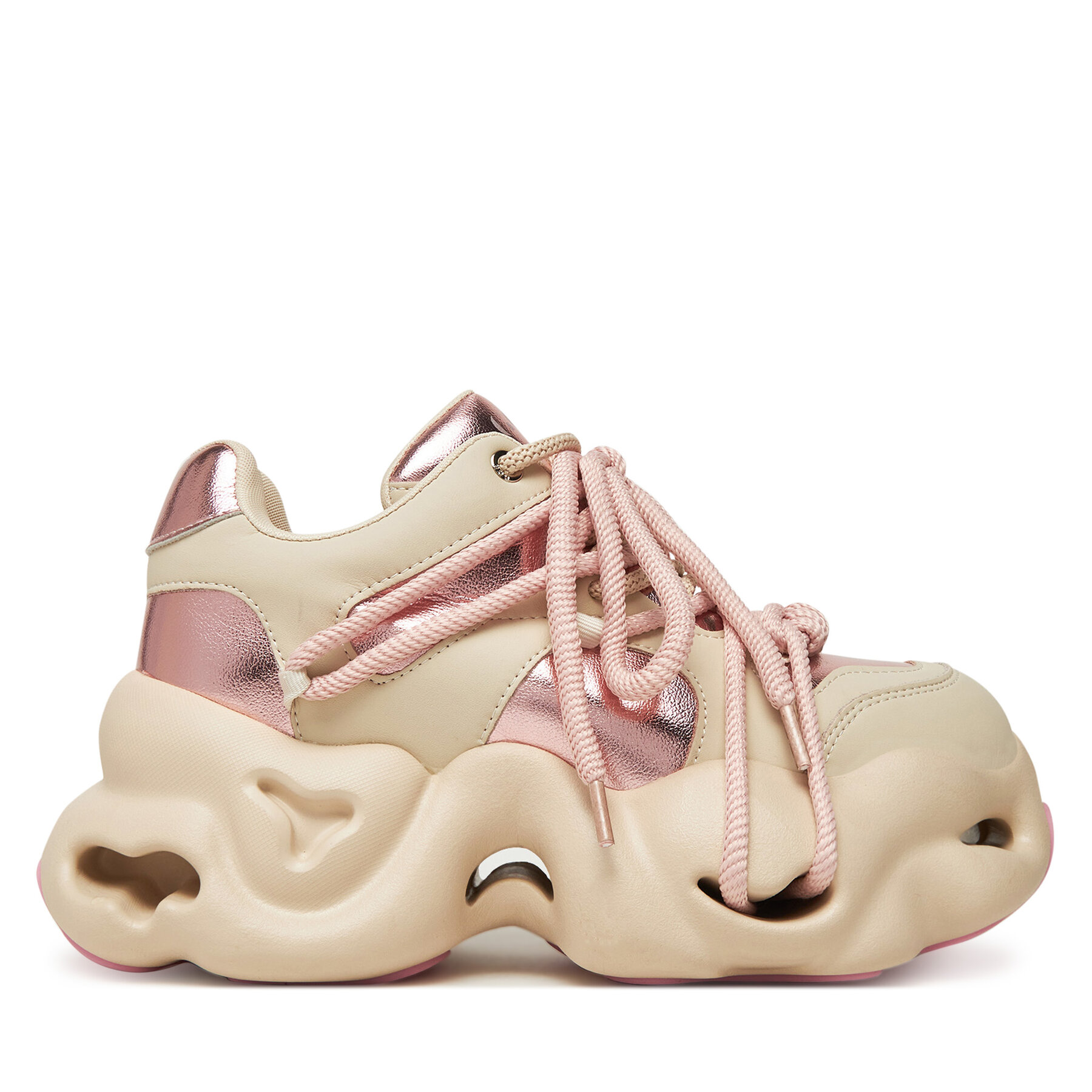 Dámske Sneakersy GOE, Rozmer: 40, Béžová, RR2N4035