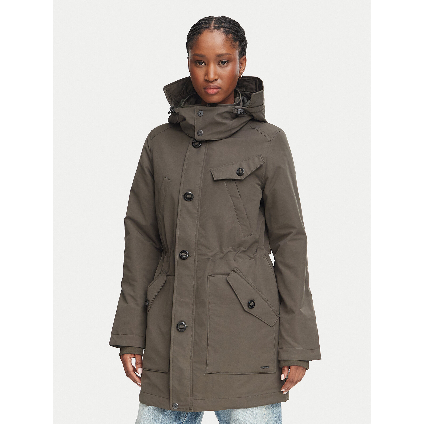 G-Star G-STAR Parka D29996-D908 Γκρι Slim Fit