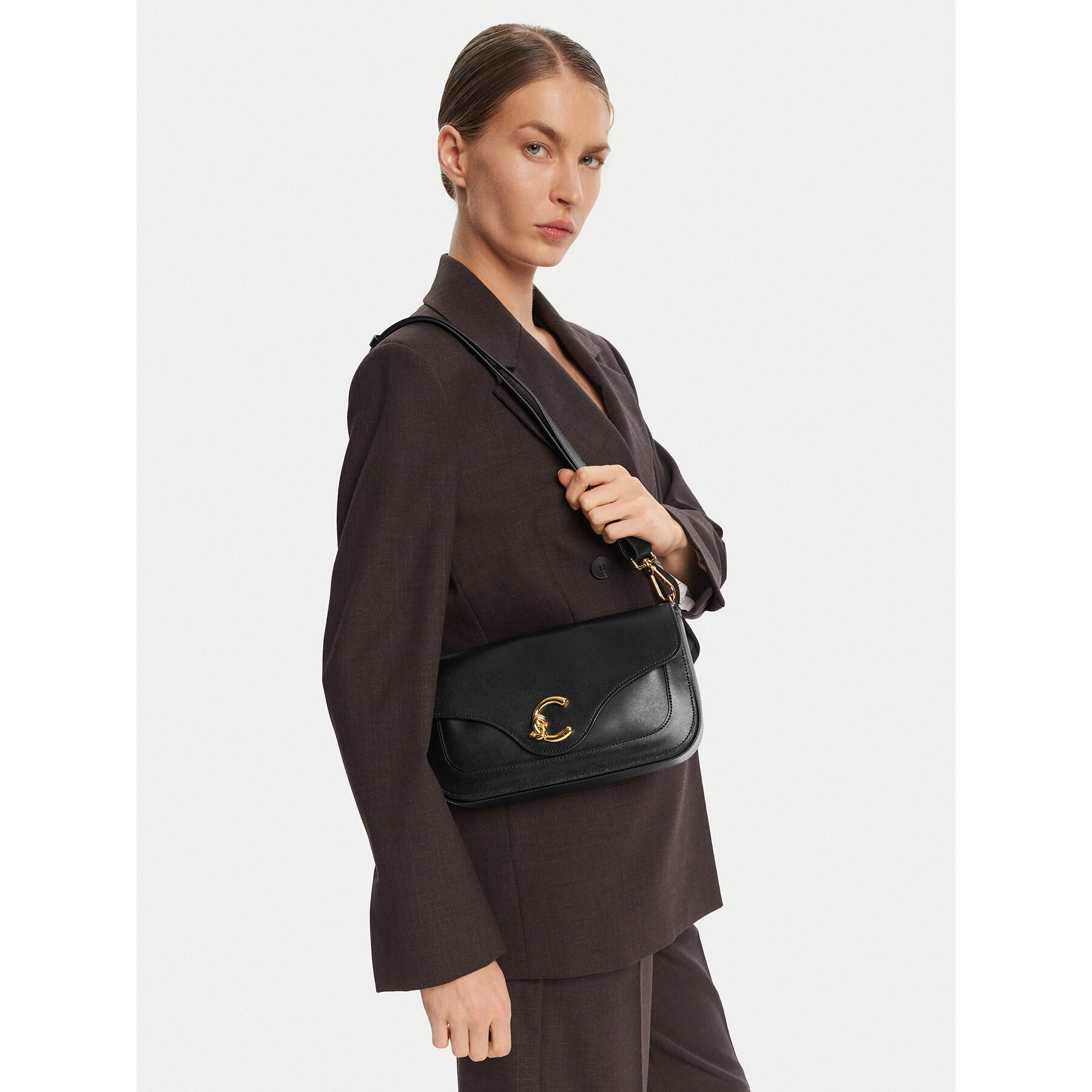 Geantă Coccinelle E1 SSK 12 03 01 Negru