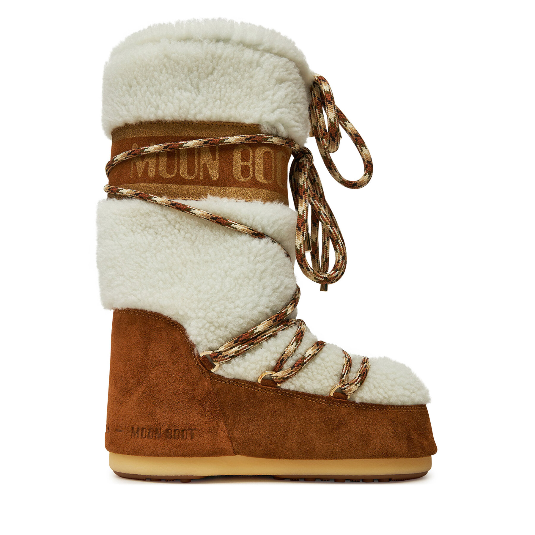Snehule Moon Boot 80D1402610 Hnedá