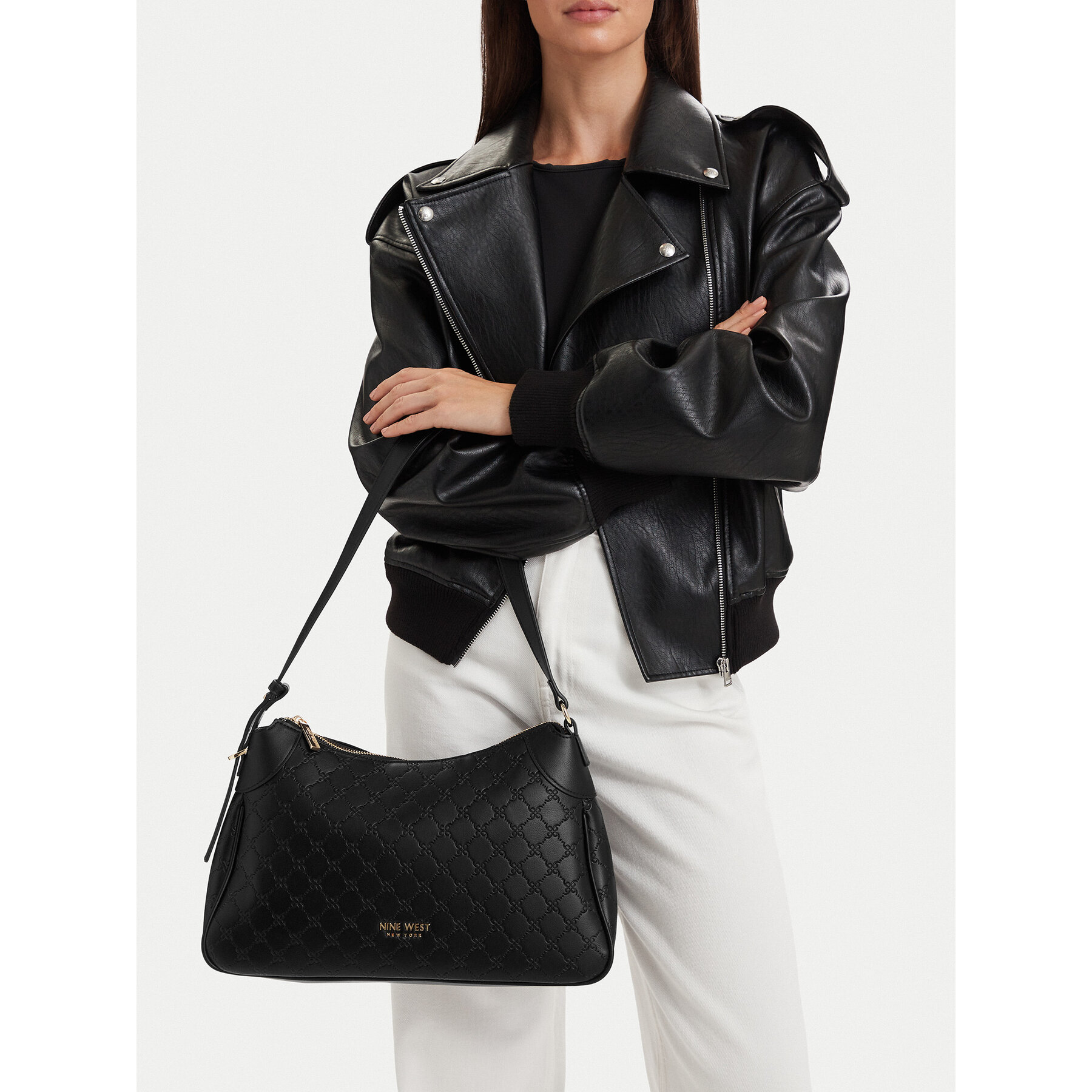 Torbica Nine West CEO-CRYSTAL POISE-JH7438 Crna
