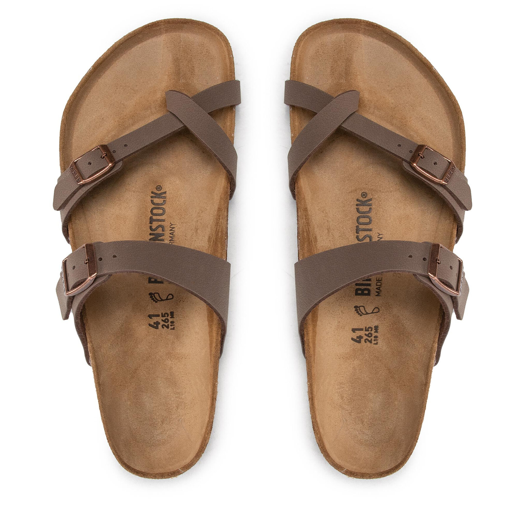 Birkenstock Unisex Žabky, Rozmer: 43, Hnedá, Mayari 0071061