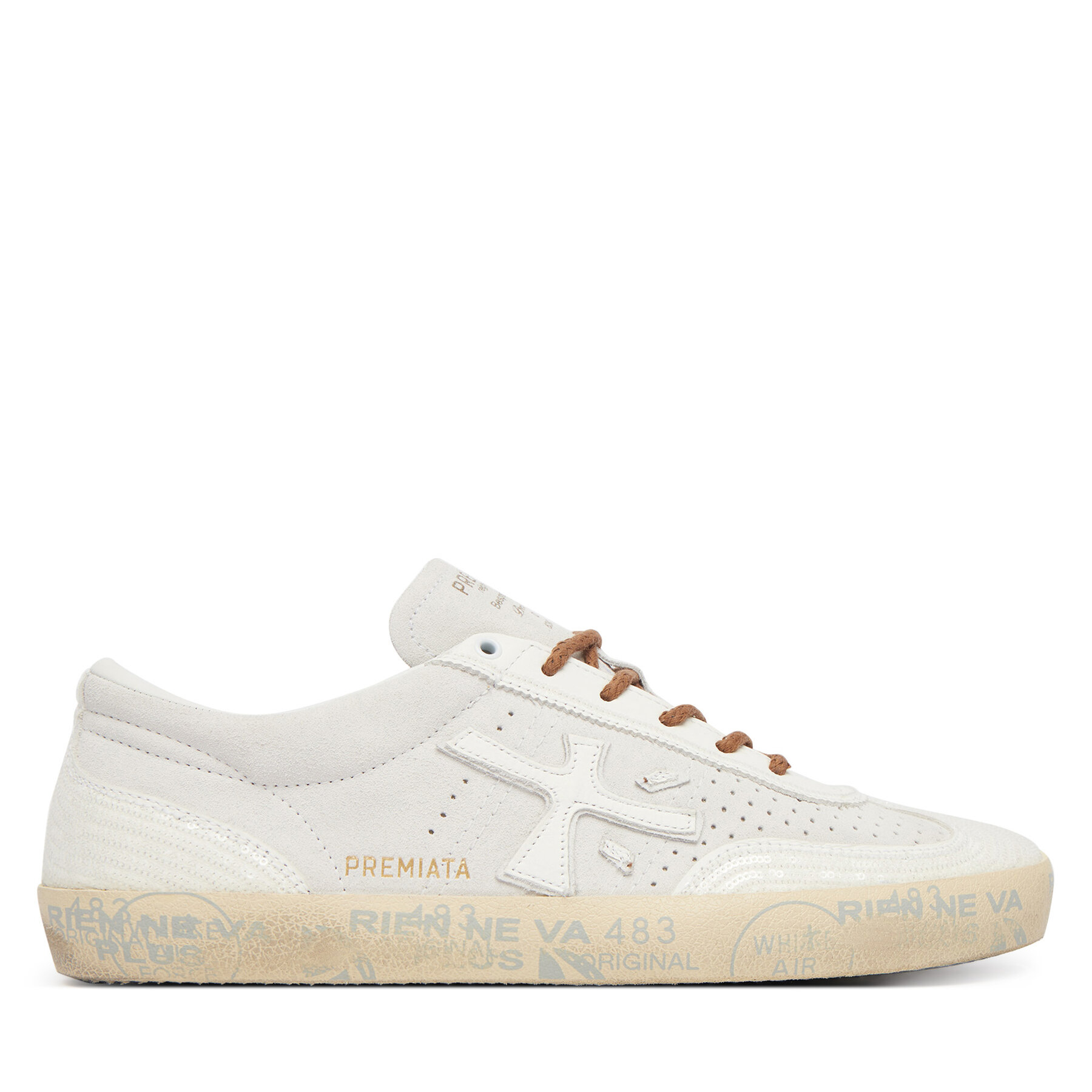 Sneakers Premiata Davidd Var 8294 Alb