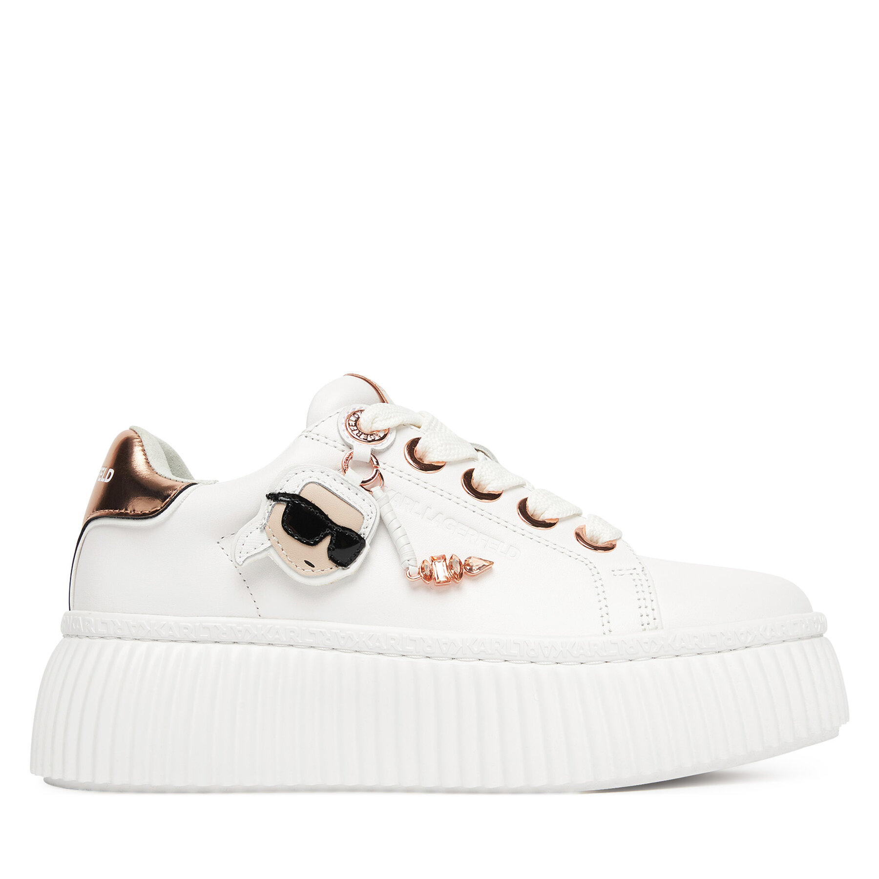 Sportcipők KARL LAGERFELD KL42376T Fehér