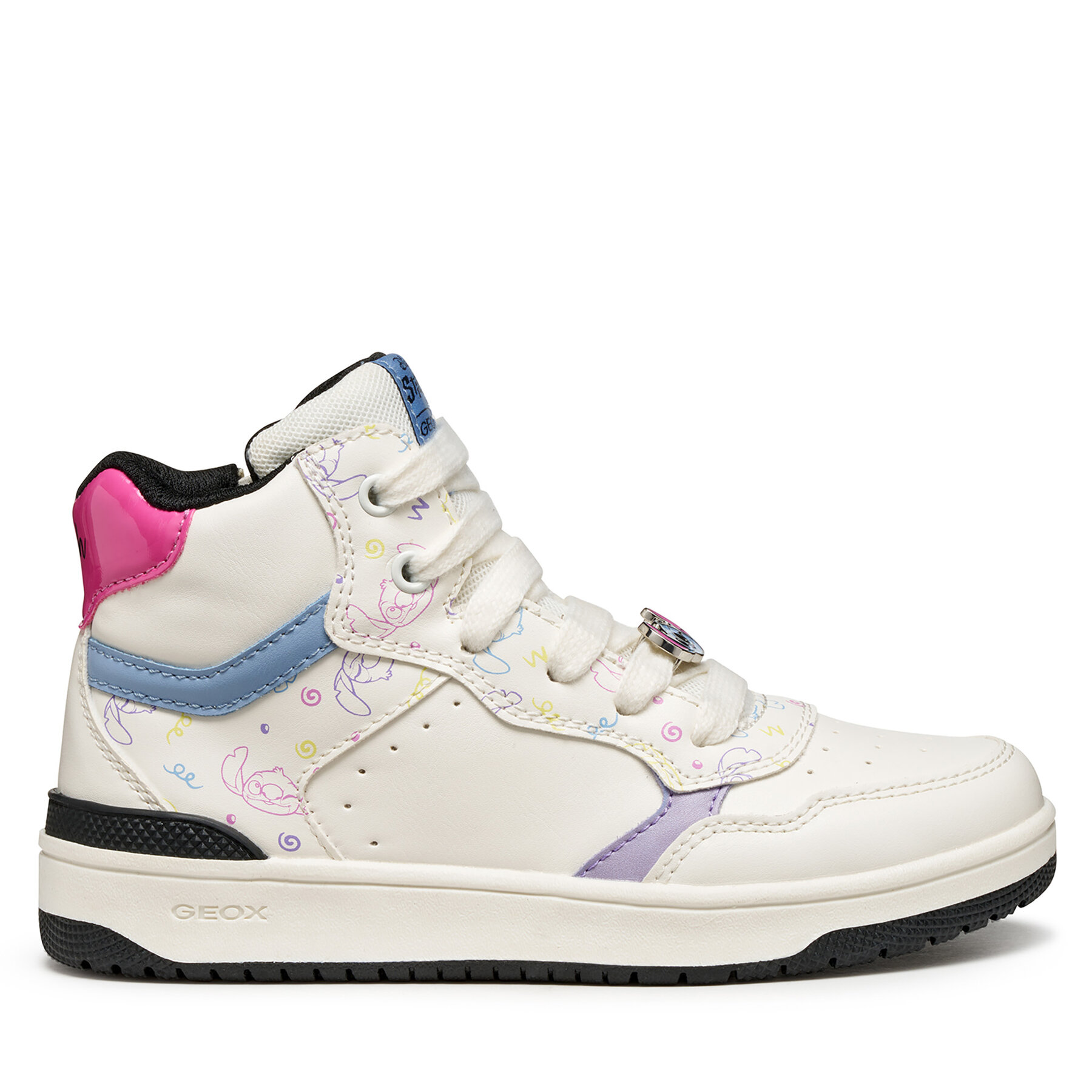 Sneakersy Geox J Washiba J56HXD 05404 C0653 D Biela