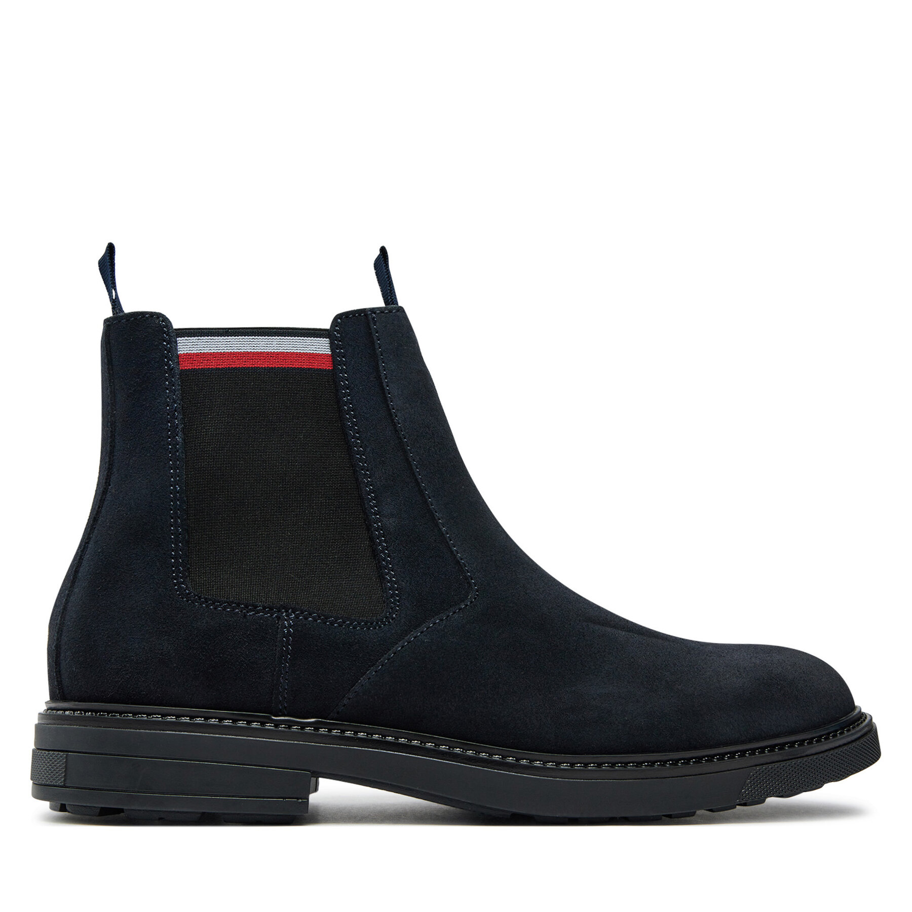 Męskie Sztyblety Tommy Hilfiger, Rozmiar 44 Granatowy Chelsea FM0FM05191