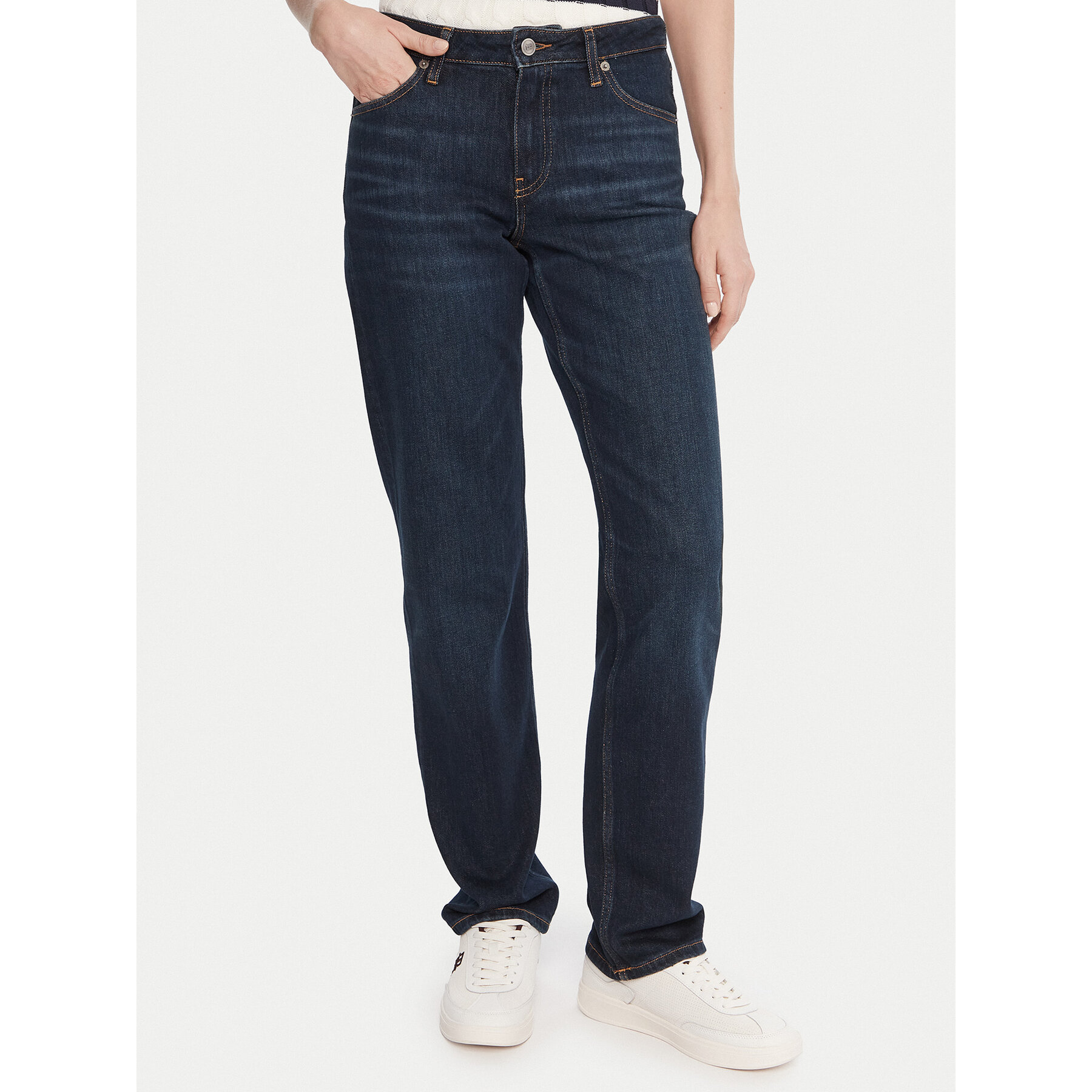 Tommy Hilfiger Jeans WW0WW47487 Blau Regular Fit