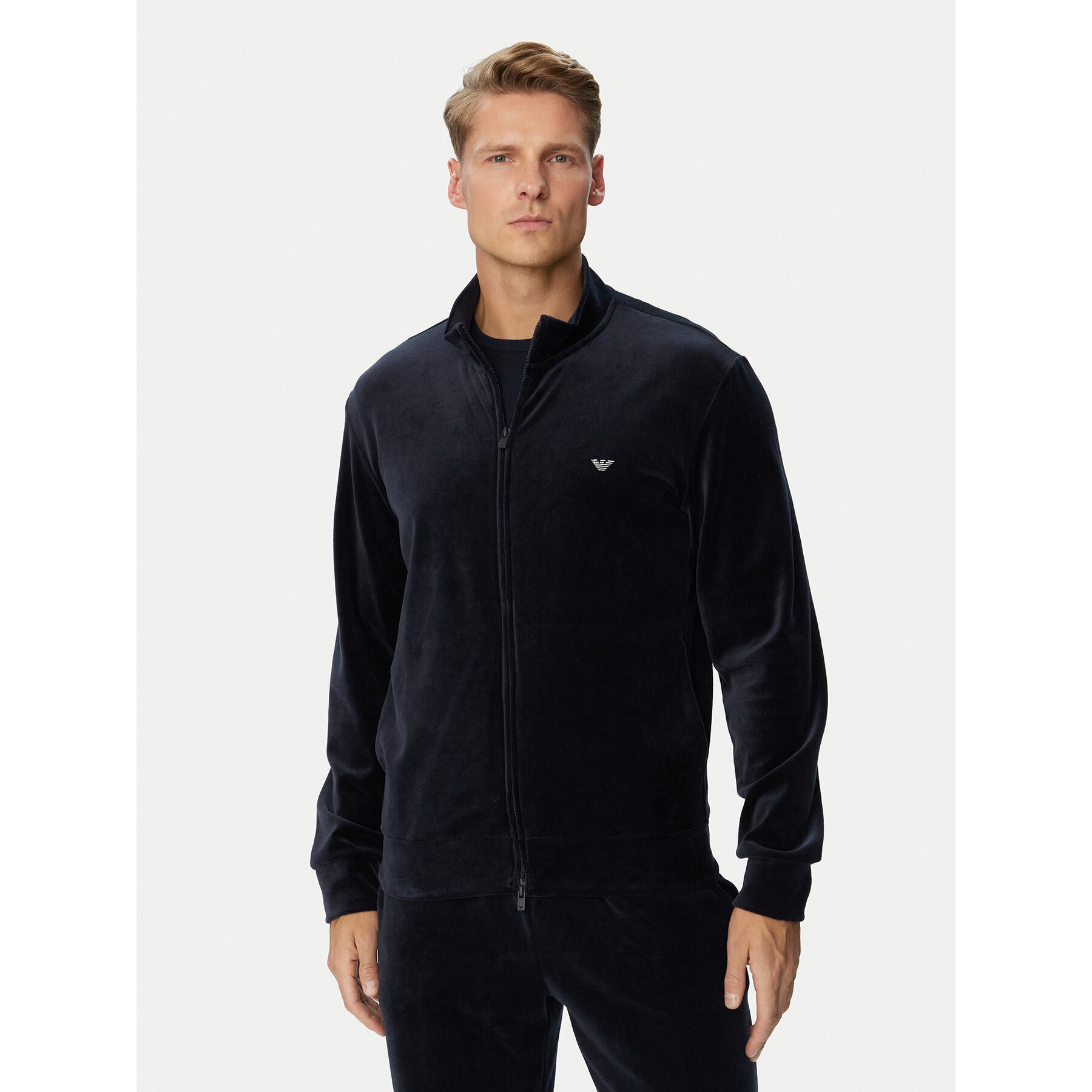 Emporio Armani Underwear Sweatshirt EM001866 AF25039 UB102 Dunkelblau Regular Fit