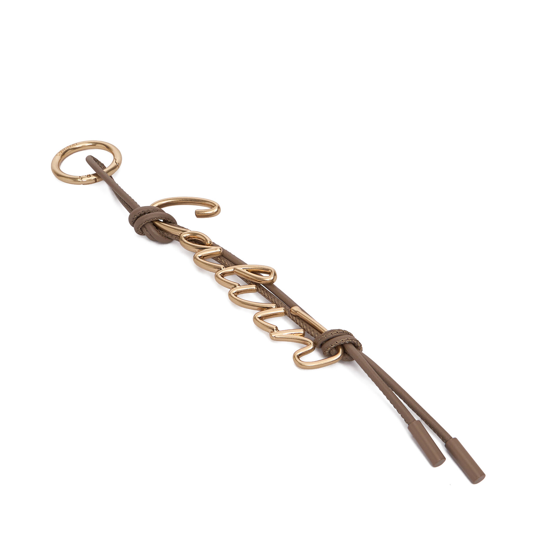 Prívesok Calvin Klein Knotted Script Hw Bag Charm LV04F1193G Béžová