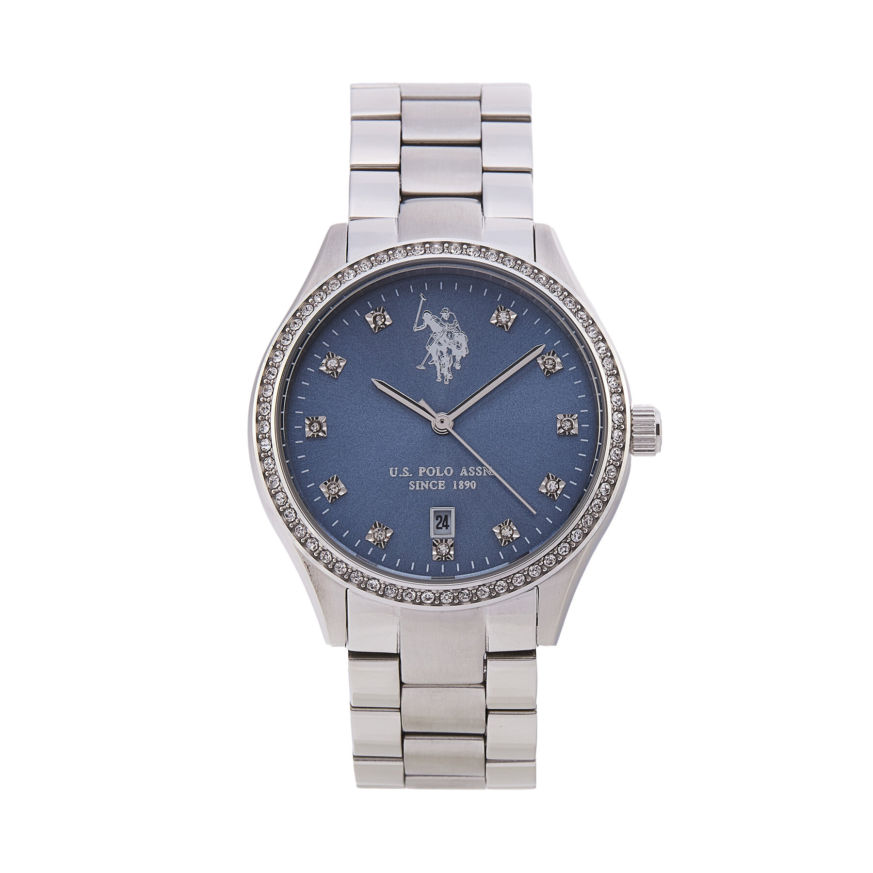 Hodinky U.S. Polo Assn. Colette USP8318LB Strieborná