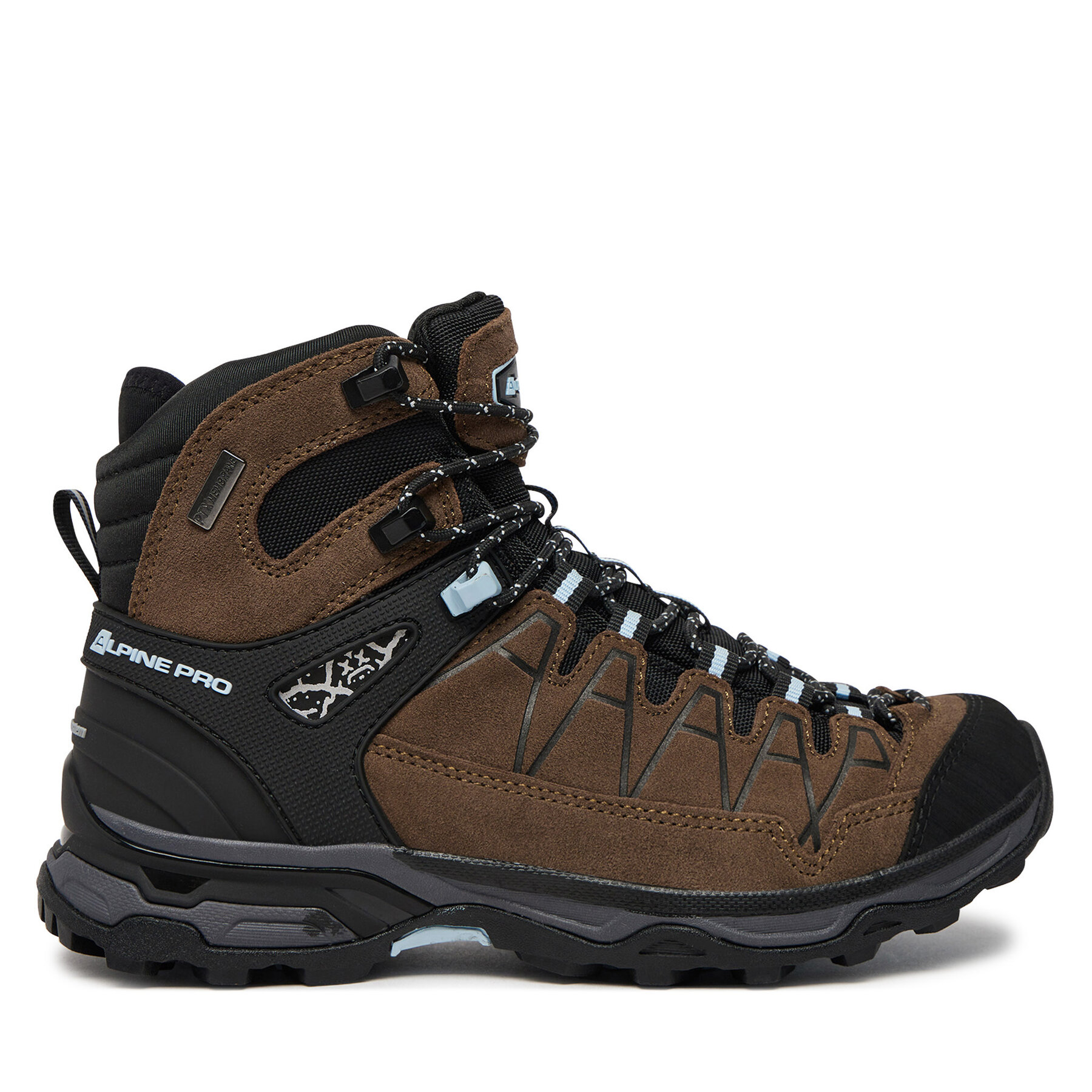 Botas de trekking ALPINE PRO Vete UBTD406910PL Marrón