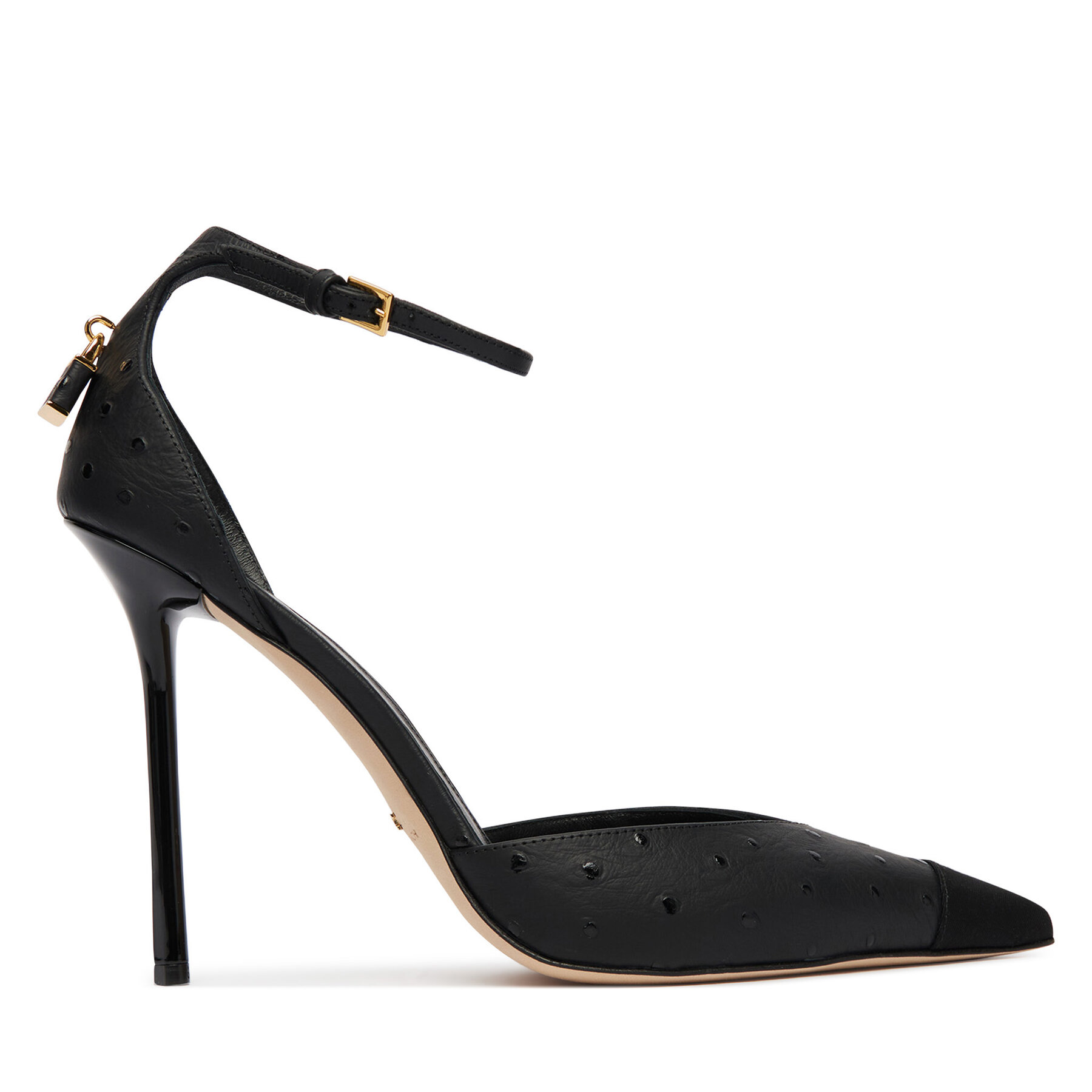 Pantofi cu toc subțire Elisabetta Franchi SA-99B-62E2-V690 Negru