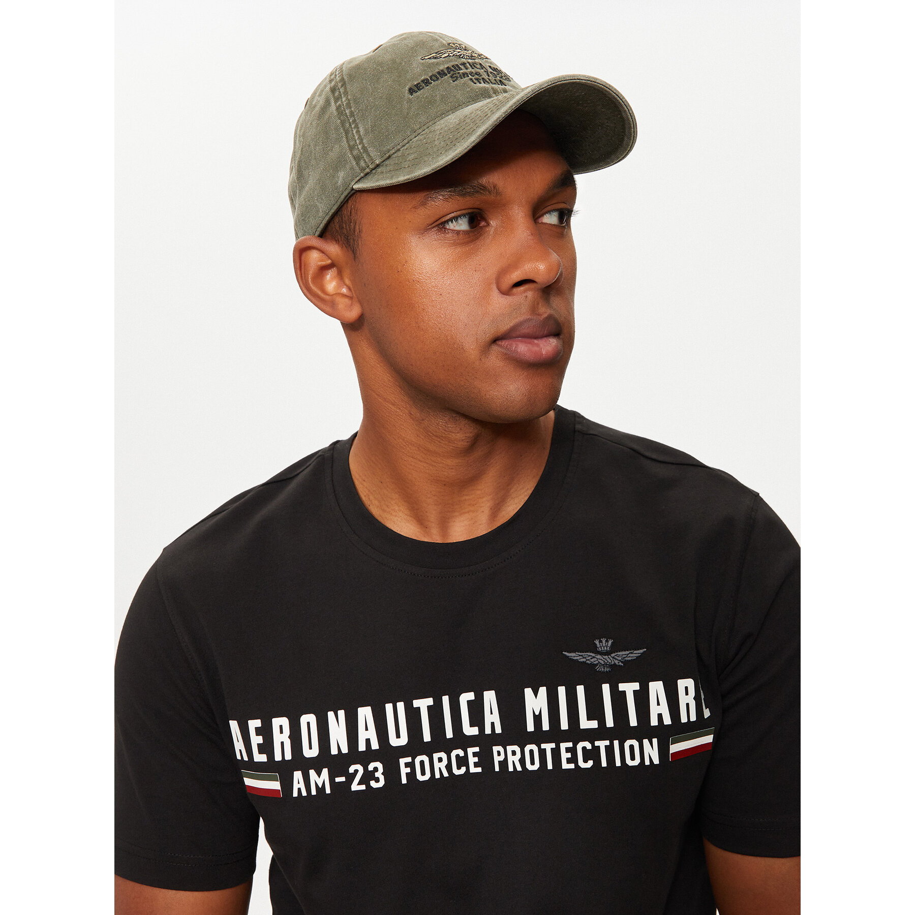 Gorra con visera Aeronautica Militare 242HA1102CT2476 Verde
