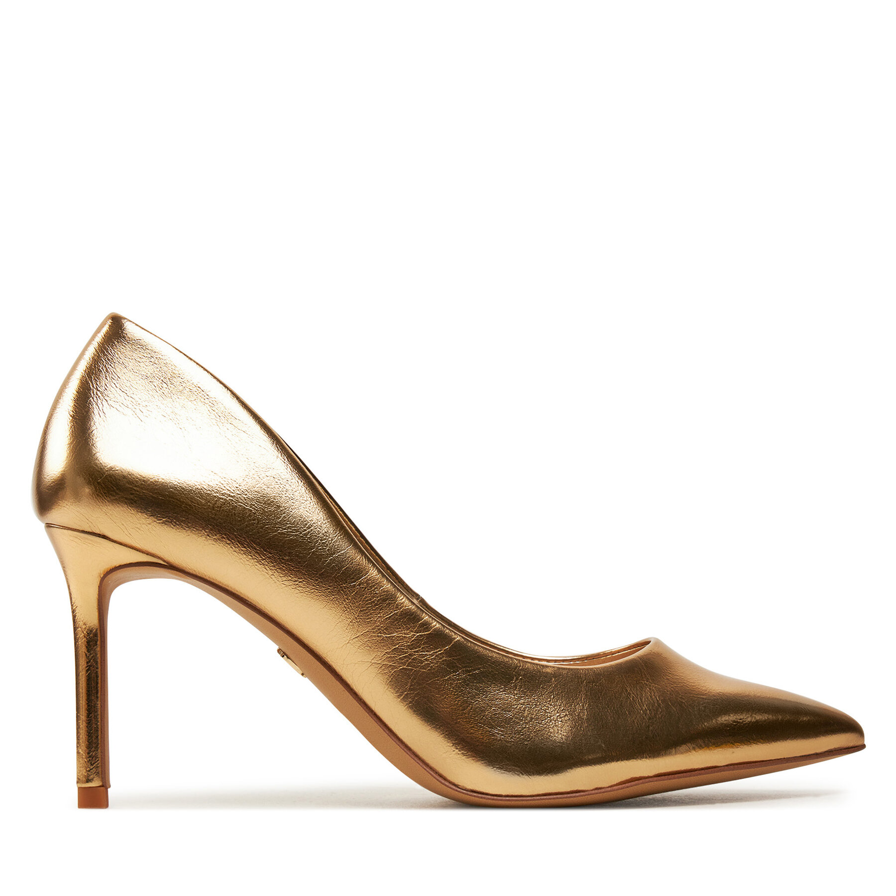 Tacón de aguja Aldo Stessymid 13839952 Oro