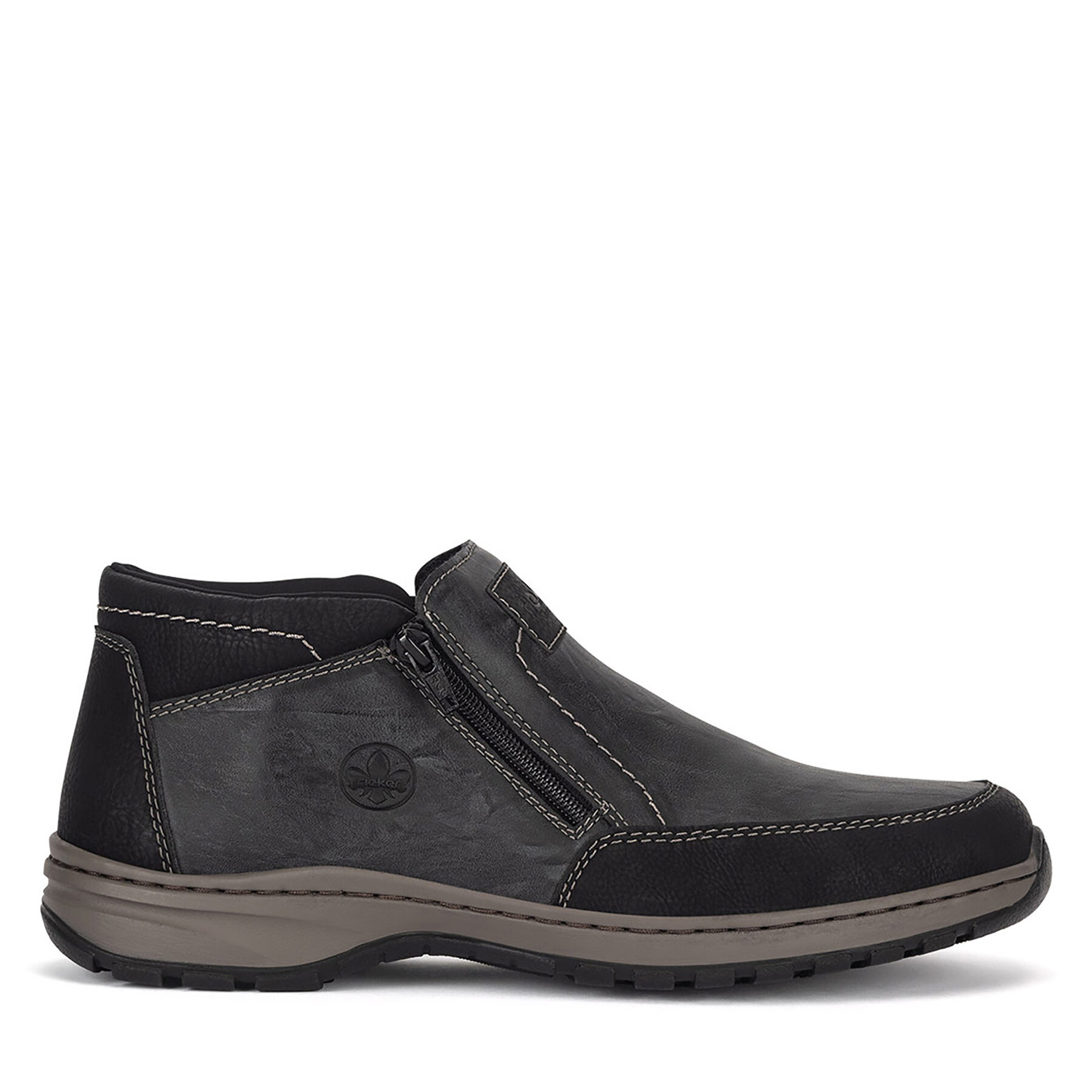 Bokacsizma Rieker 03352-45 Fekete