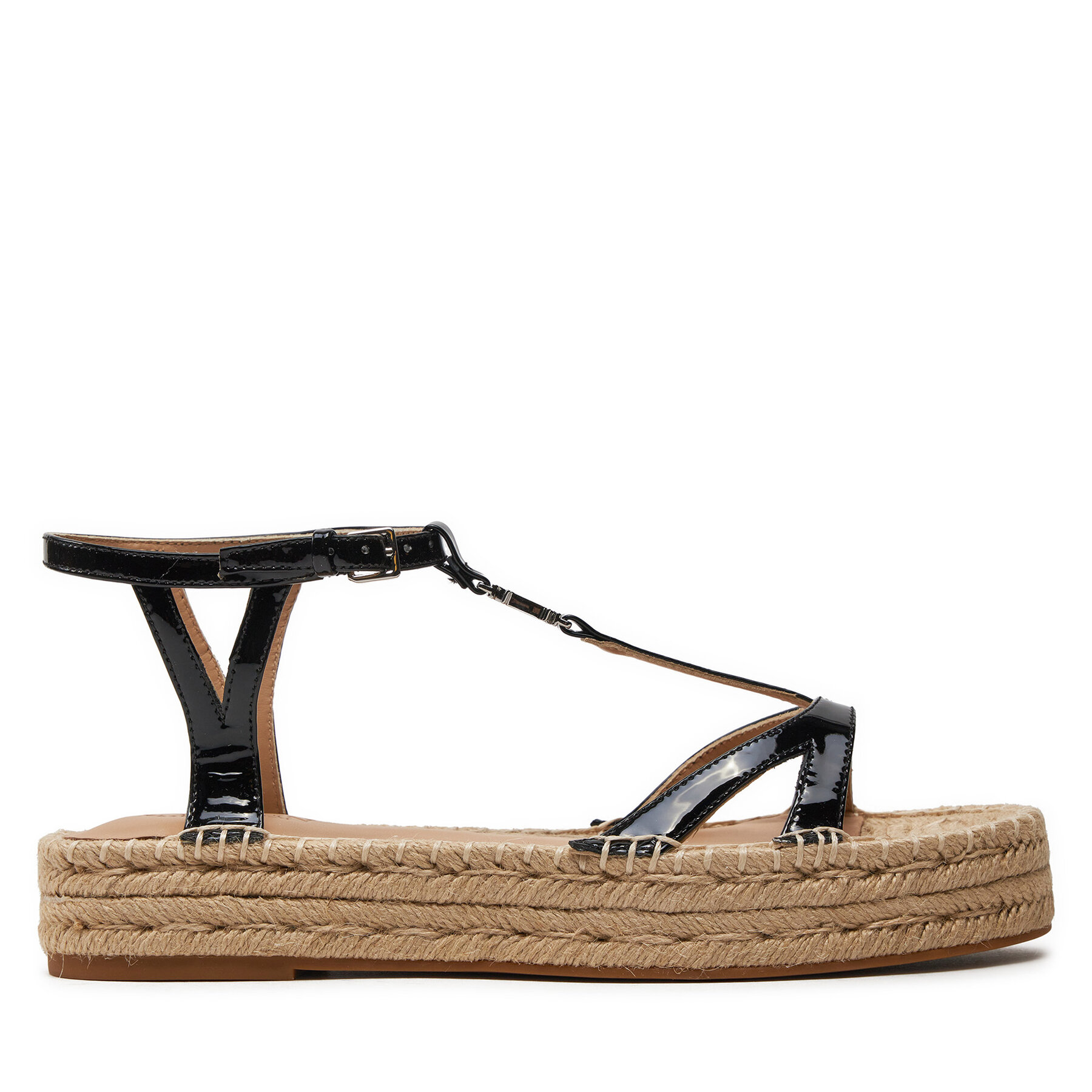 LAUREN RALPH LAUREN Dámske Espadrilky, Rozmer: 39, Čierna, 802935579001
