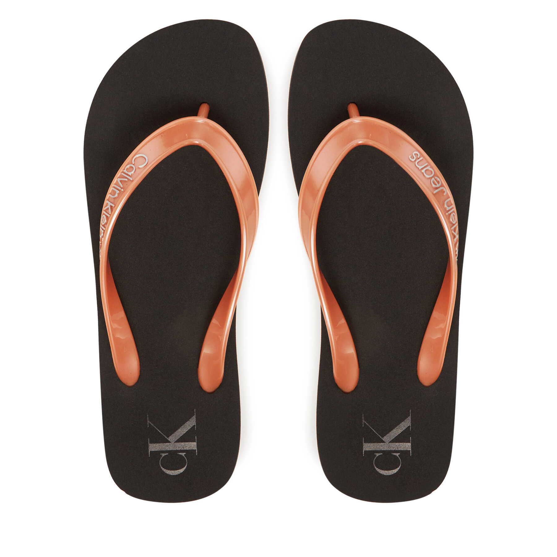 Női Flip-flops Calvin Klein Jeans, Méret: 37, Arany, Beach Sandal Monologo Tpu YW0YW01719