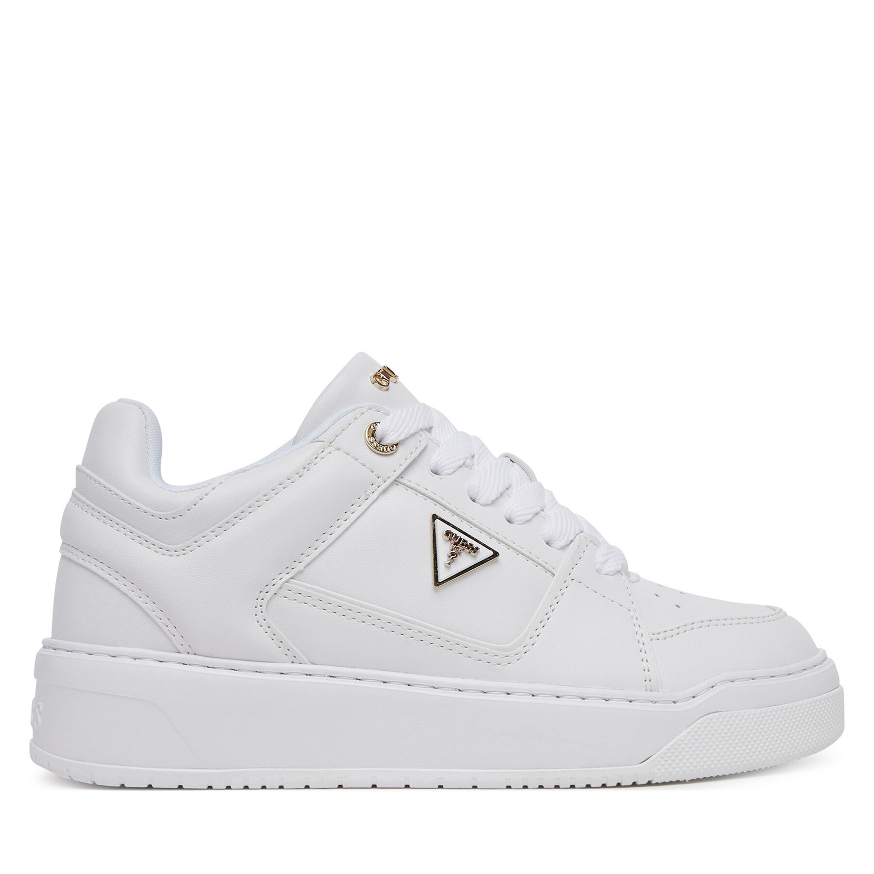 Sneakersy Guess FLTDEL ELE12 Biela