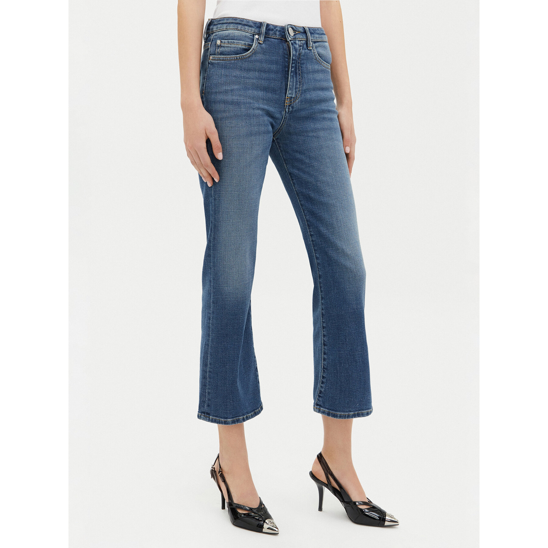 PINKO Jeans Britney 103860 Blau Bootcut Fit