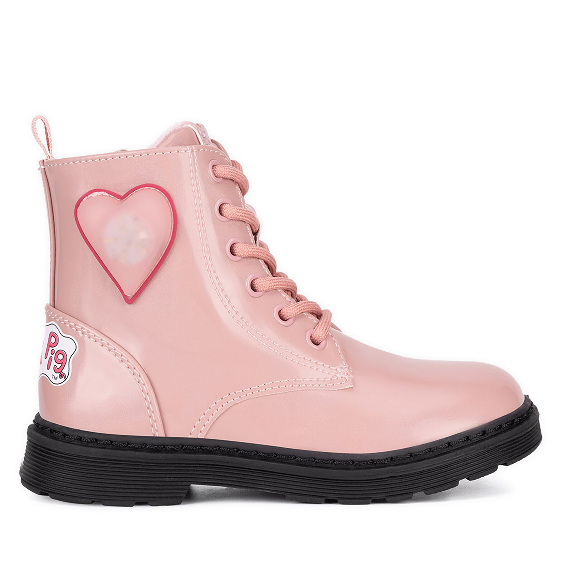 Šnurovacia obuv Peppa Pig CM-AW24-333PP Ružová
