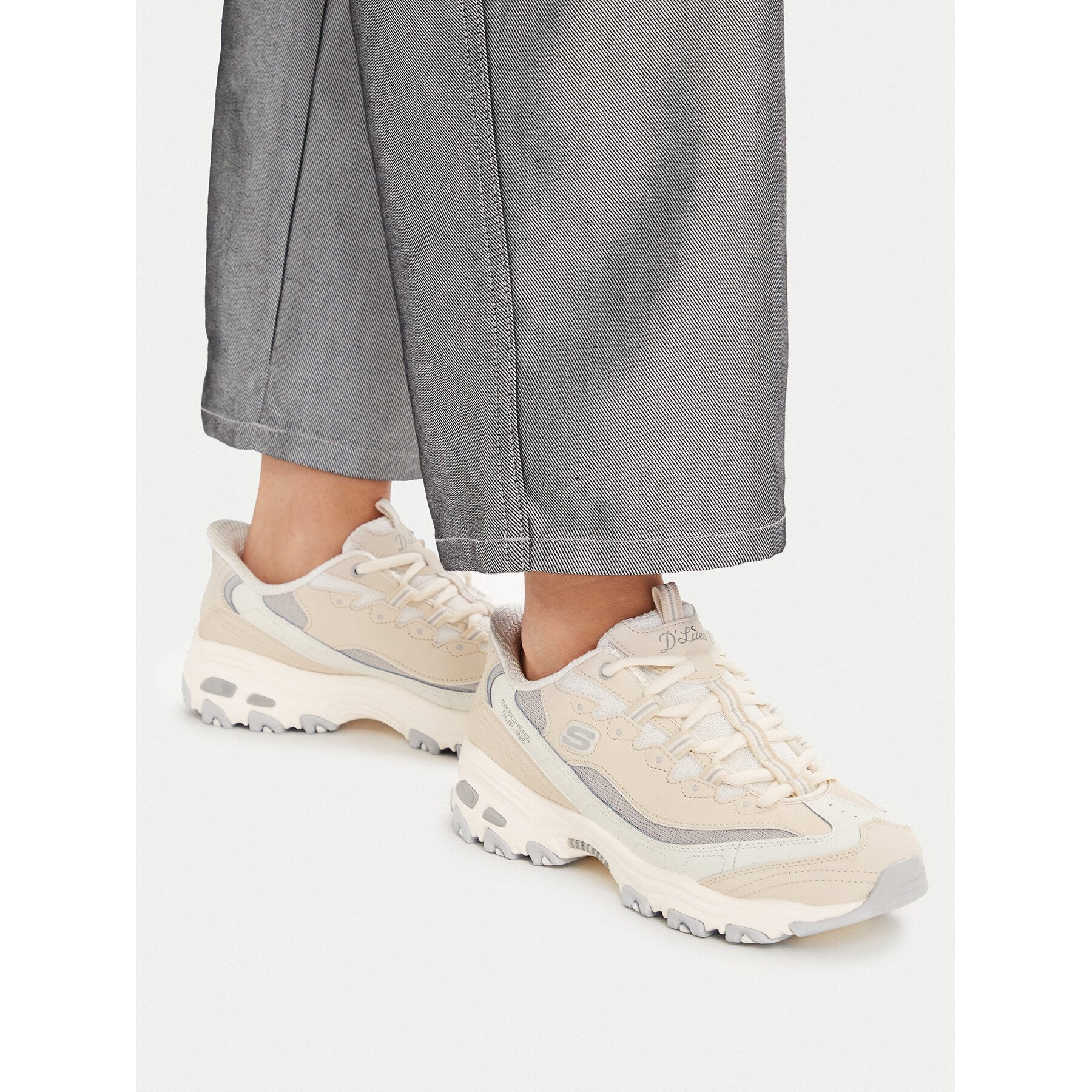 Sneakers Skechers 150537/NTGY Bej deschis