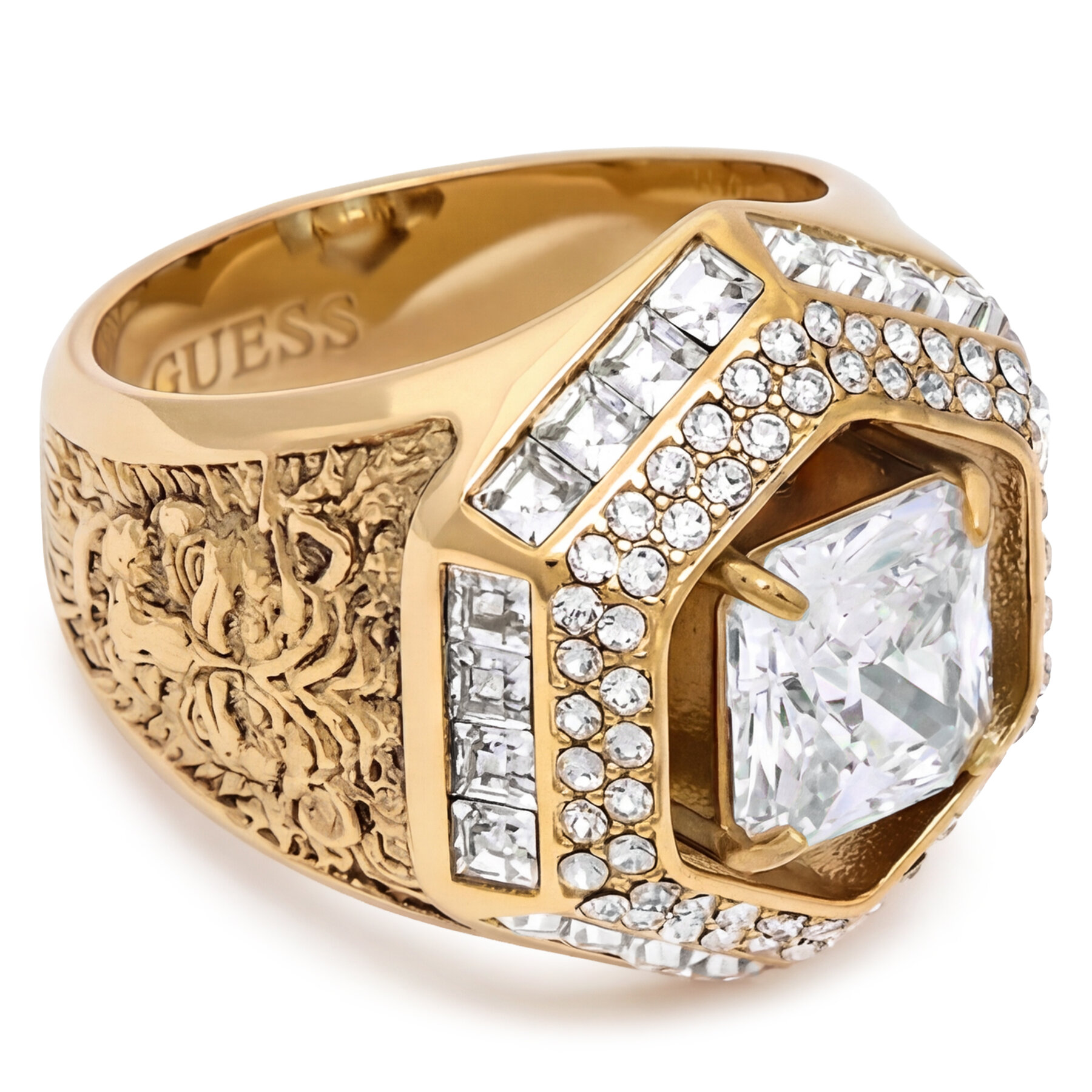 Gyűrű Guess JUBR06 187JW Arany