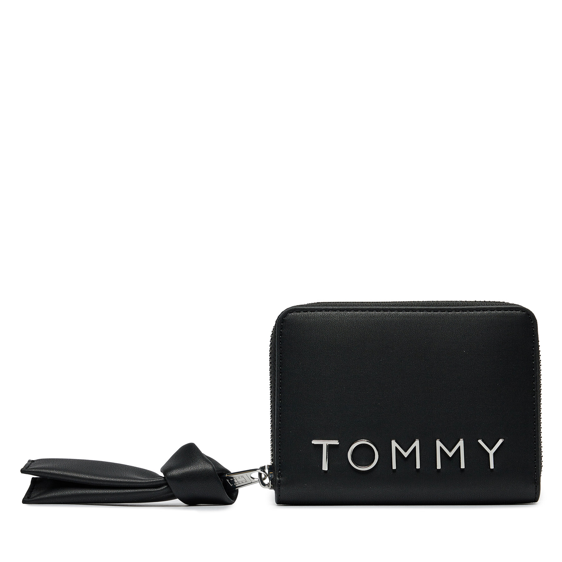 Portofel Mare de Damă Tommy Jeans Tjw Bold Med Za AW0AW16390 Negru
