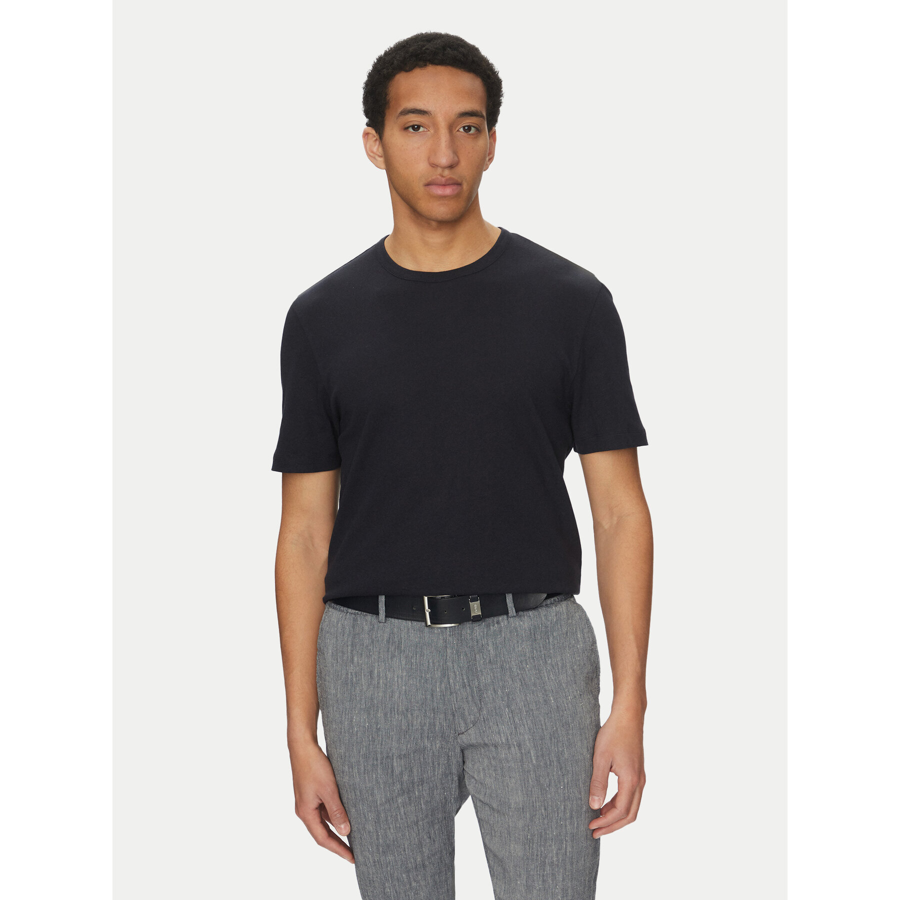 BOSS T-shirt H-Taut 28 50537498 Blu scuro Regular Fit