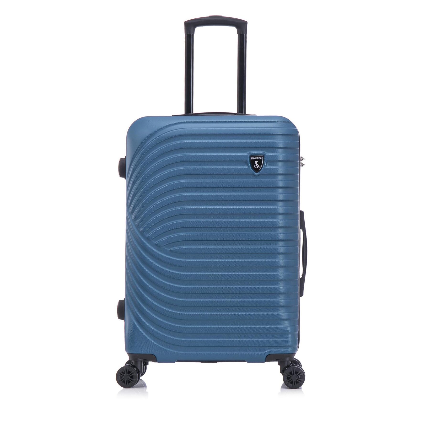 Medelstor resväska Semi Line T5861-2 Mörkblå